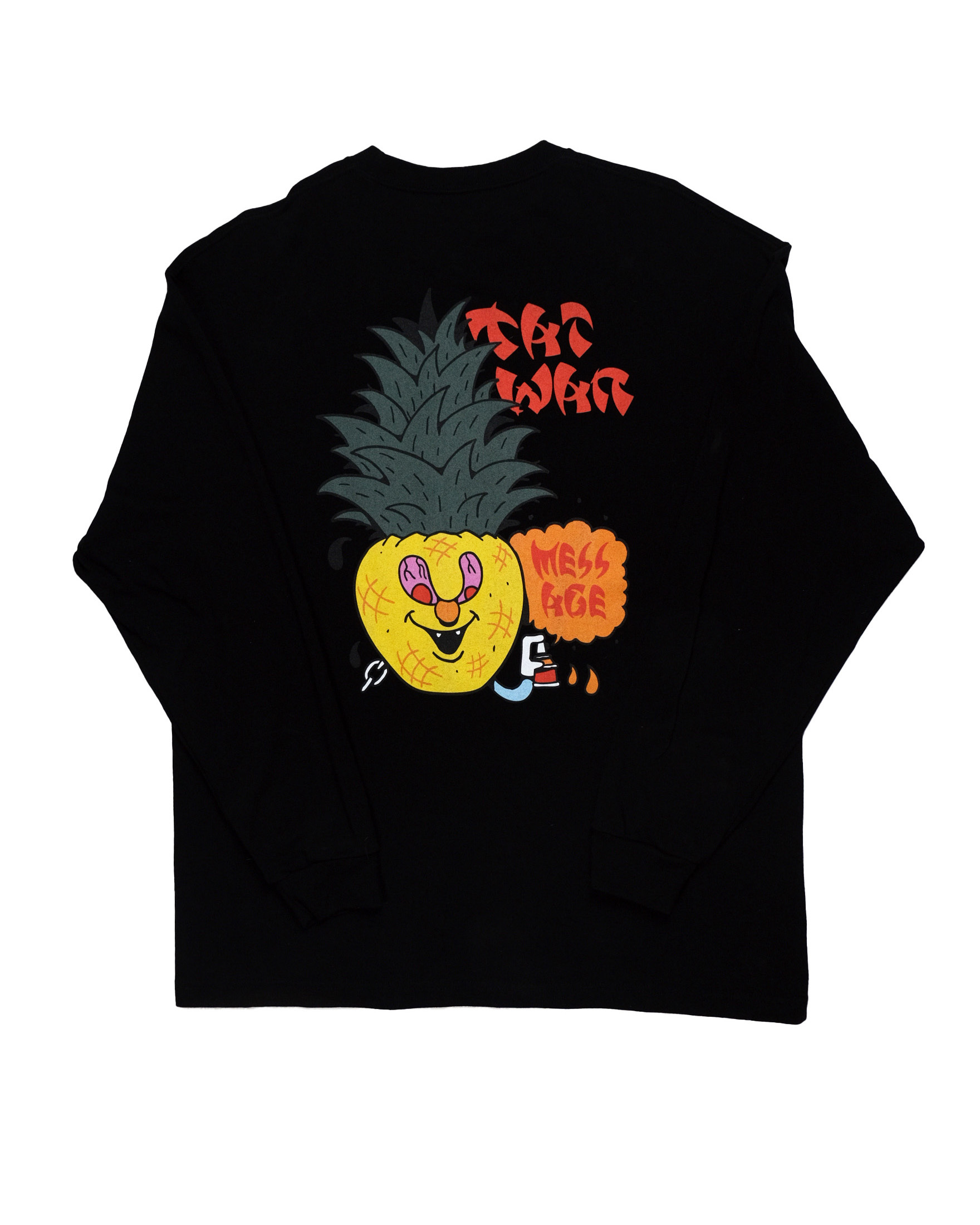 Mess-age x Sars108 Longsleeve - Black