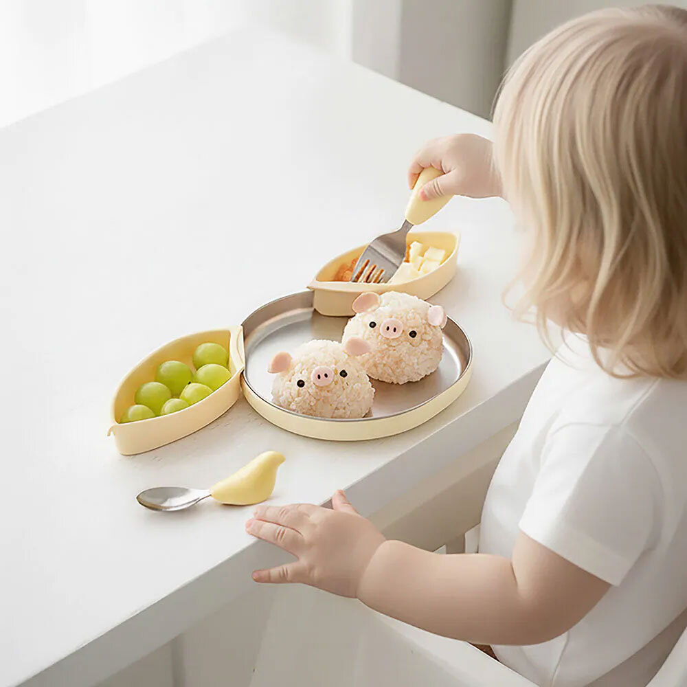 CYD TERRA 3 LITTLE BUDDY 三隻小嘟成長餐盤