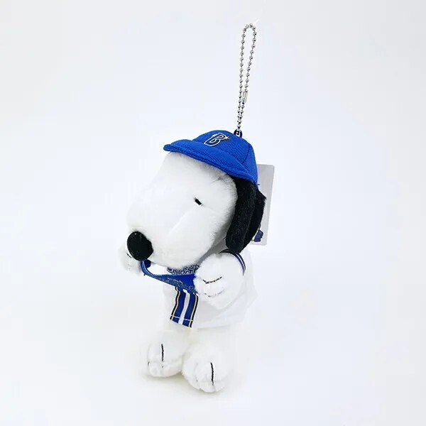 Snoopy Yokohama Baystars Mascot Plush Toy
