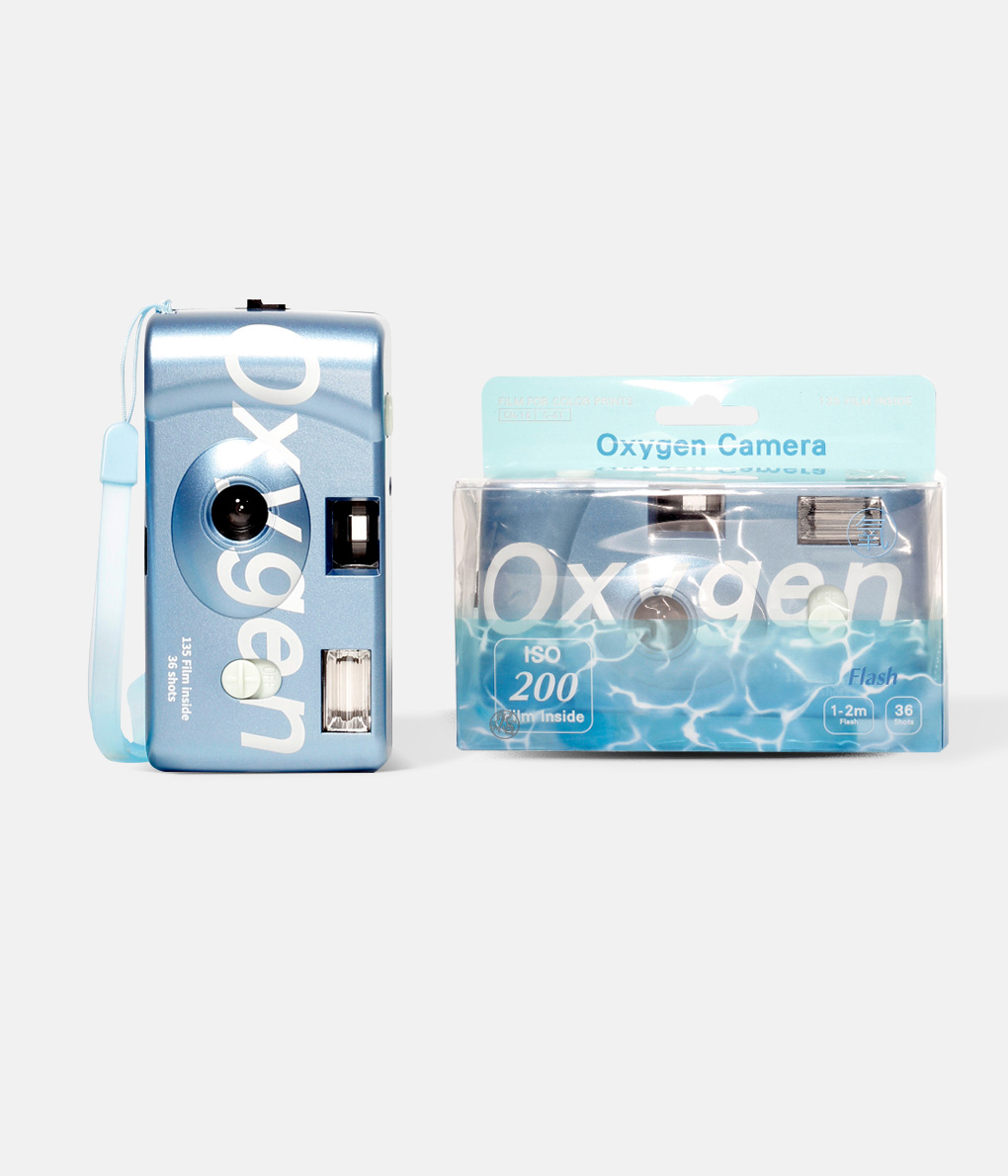 FUJIFILM 氧氣相機-冰川藍 (36張底片)