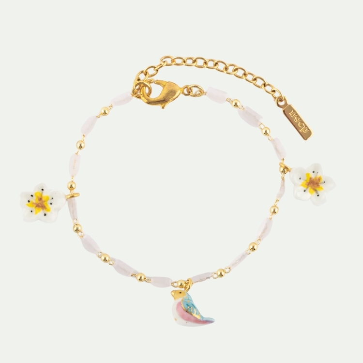 豐收鳥礦石瓷手環