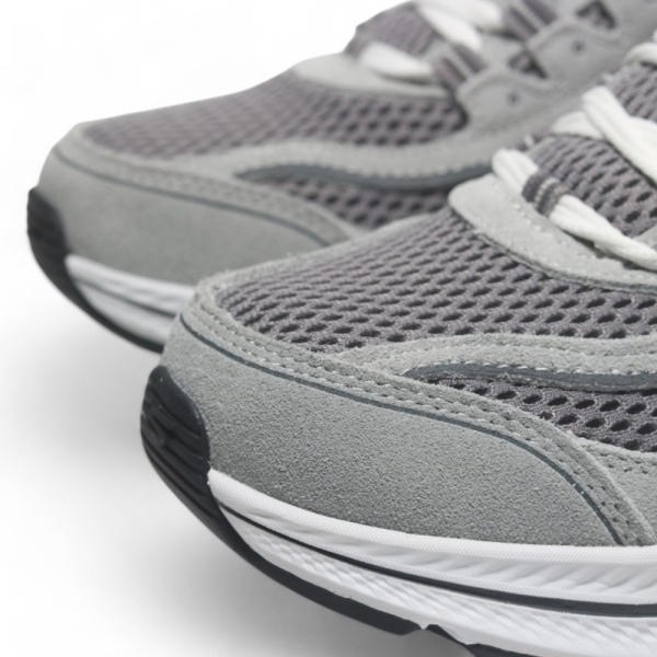 SKECHERS 慢跑鞋 GO RUN CONSISTENT 2.0 灰色 麂皮 緩衝 男 220870GRY