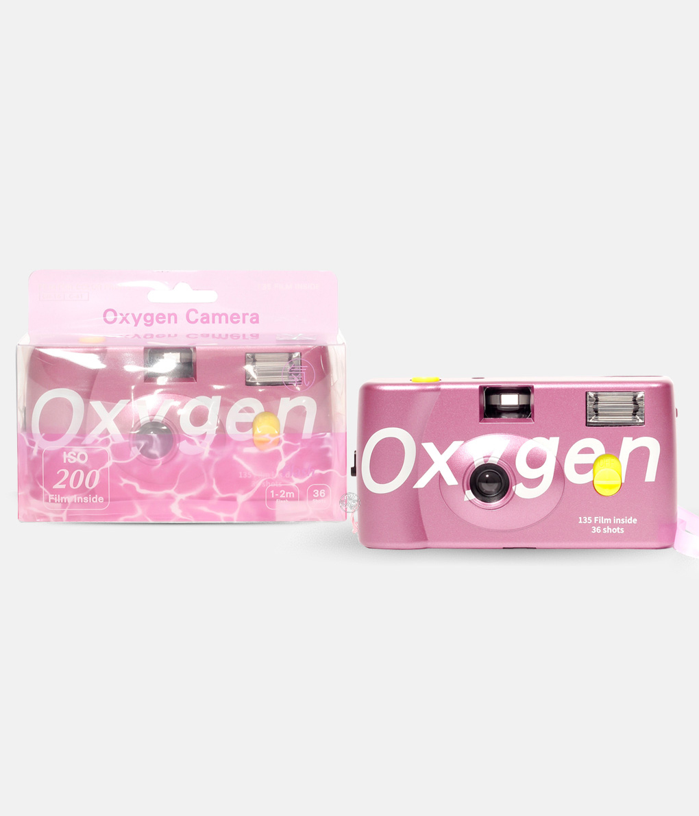 FUJIFILM 氧氣相機-珊瑚粉 (36張底片)
