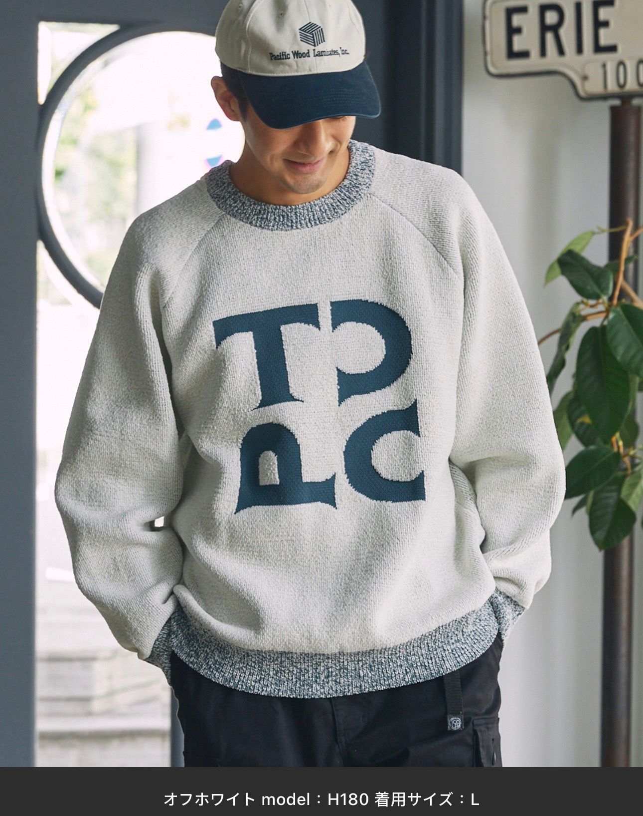 【預購】JN120101 THE CRAFT CREW PRODUCTS logo圓領針織上衣