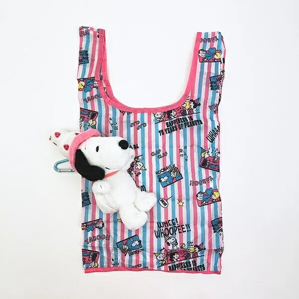 Snoopy Plush Eco Bag Cake Hat Series PEANUTS 75th Anniversary SNOOPY