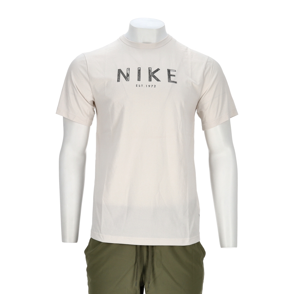 Nike NK DF UV Hyverse SS ITS 男款 灰白色 圓領 Logo 經典 短袖 HJ7008-030