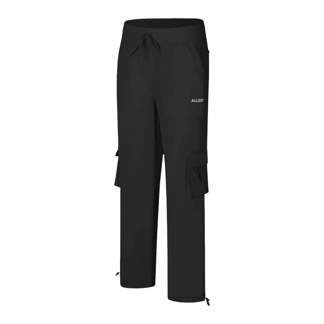 ALLER側口袋內刷毛闊腿工裝褲 女款 (3色) 24AL5002B