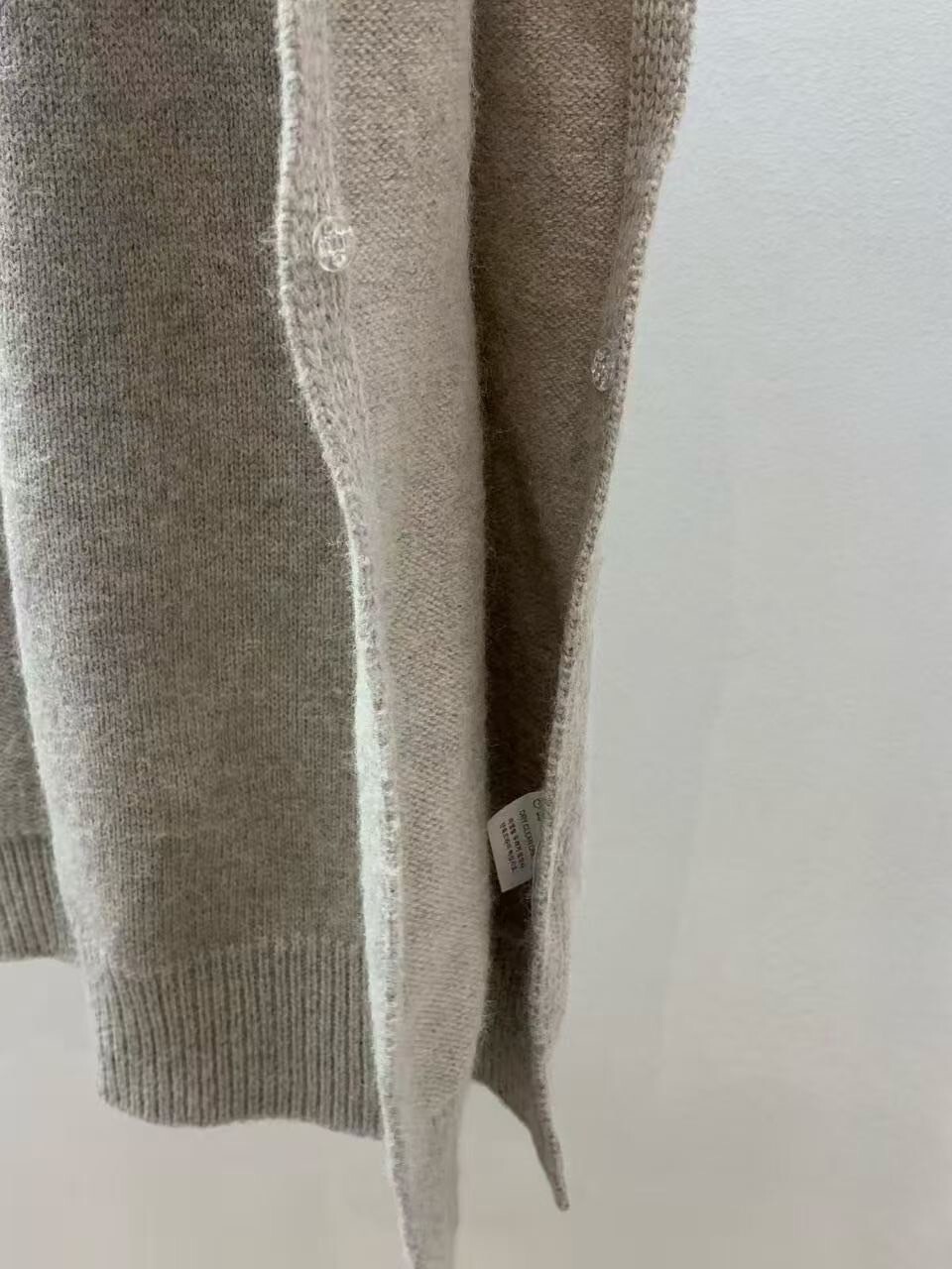 排釦開衩造型連帽長版背心外套 / 4色