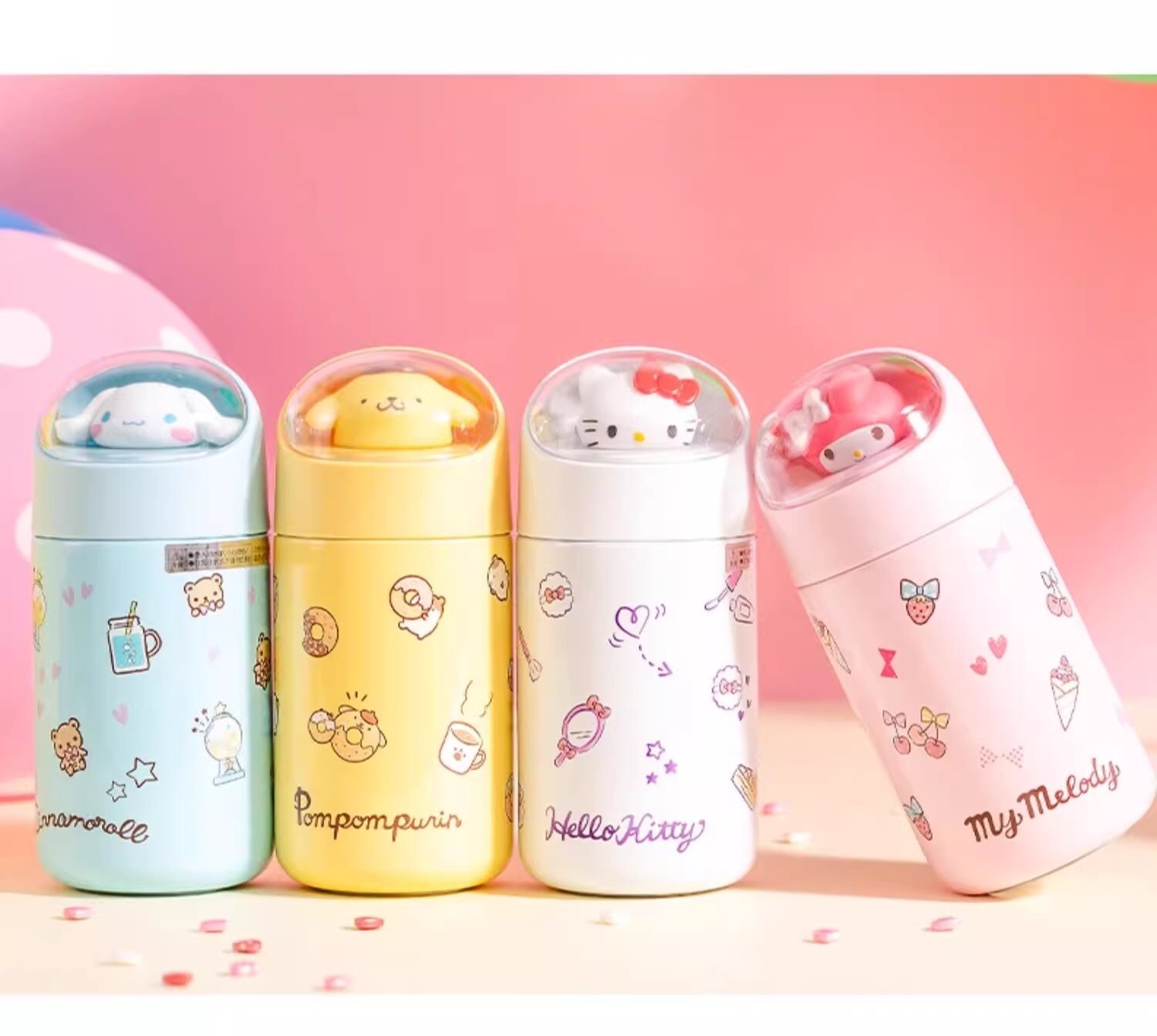 【三麗鷗系列】公仔太空保溫杯280ml