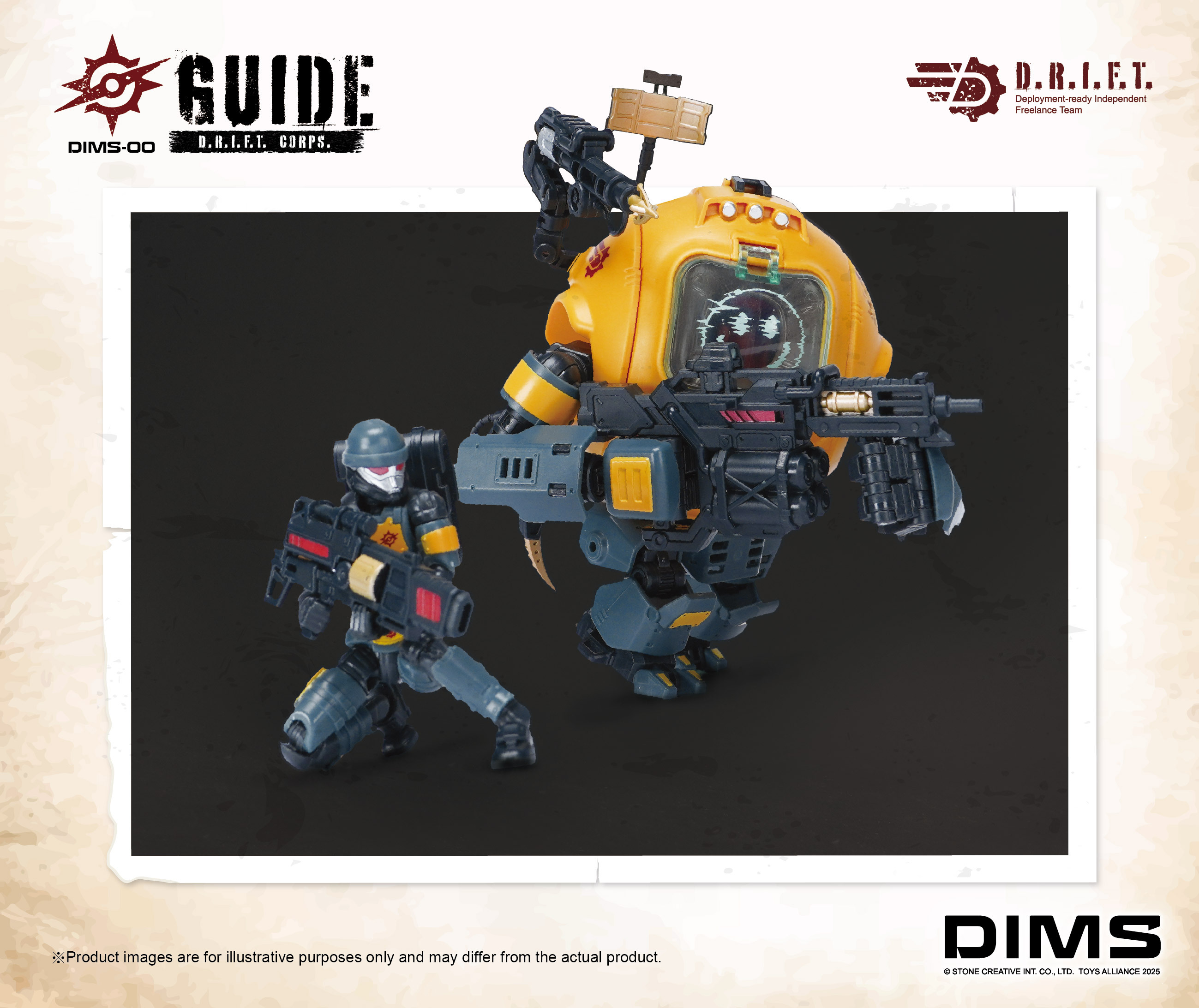[訂金] TOYS ALLIANCE : DIMS-00 D.R.I.F.T. GUIDE (漫遊者 嚮導)
