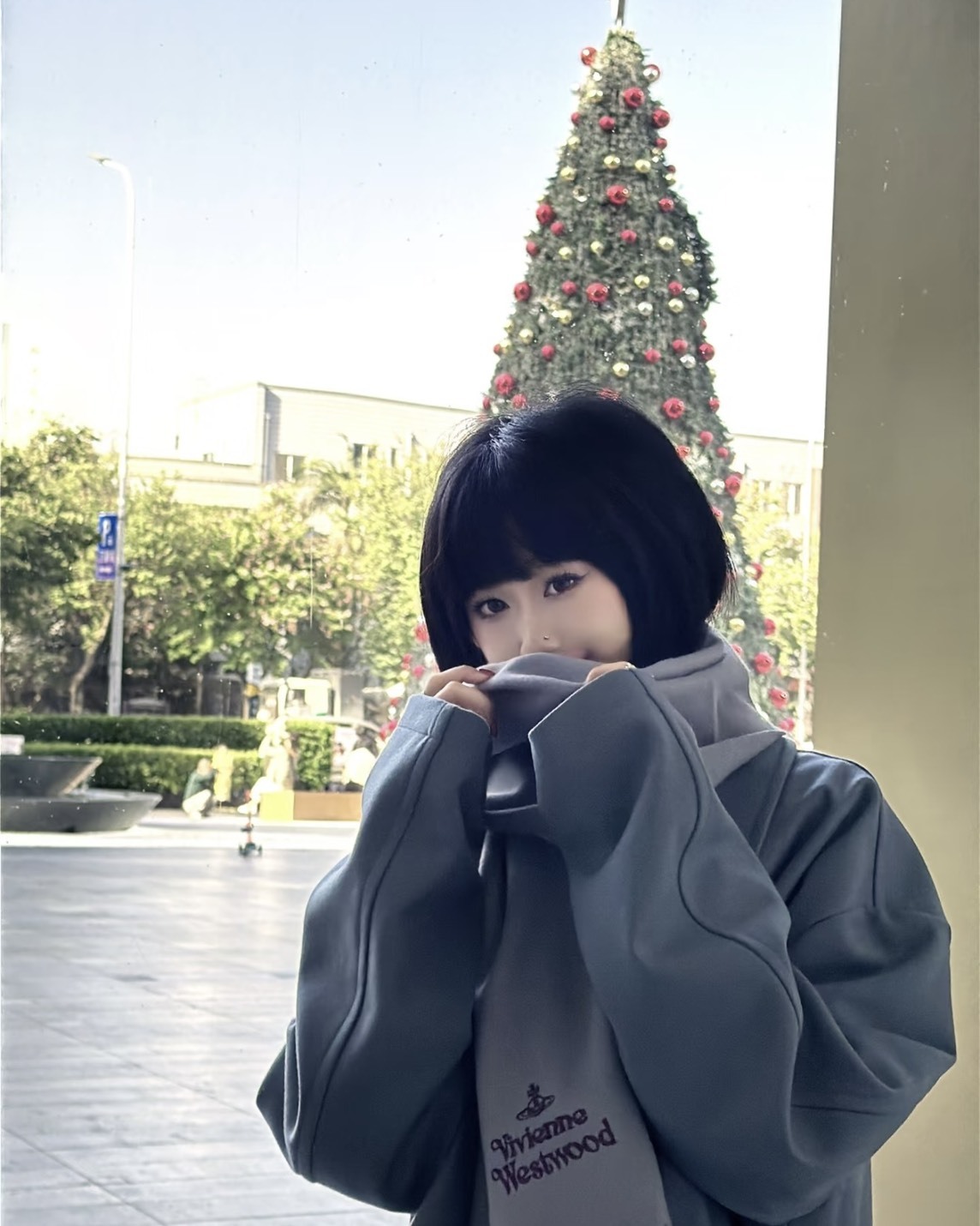 【現貨】VIVIENNE WESTWOOD 刺繡LOGO圍巾 9色 8103000