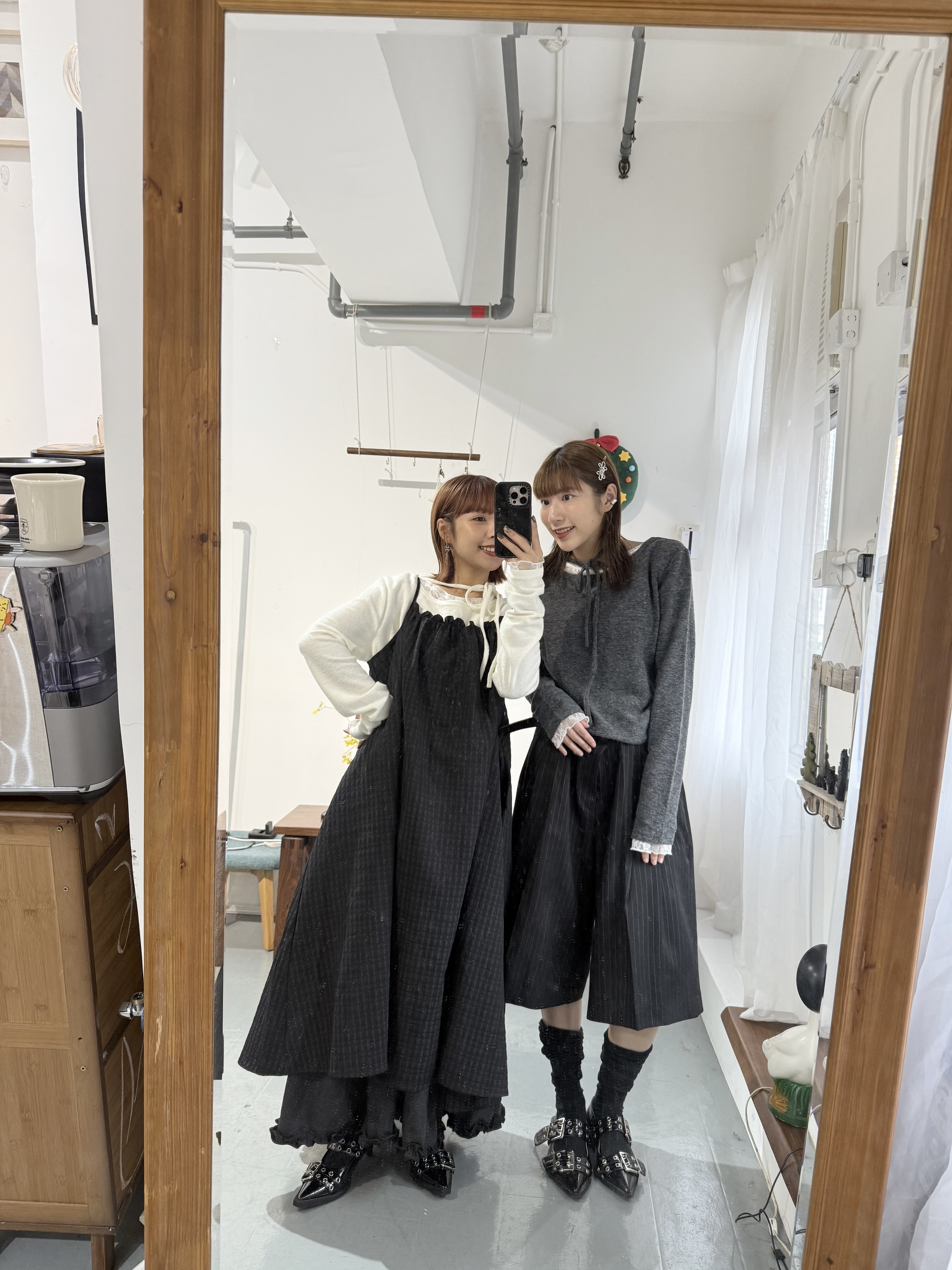 校園風連lace薄冷衫