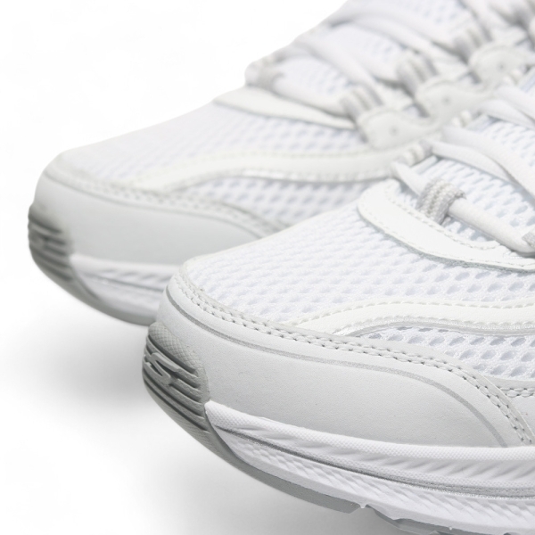 SKECHERS 慢跑鞋 GO RUN CONSISTENT 2.0 全白 緩衝 女 128610WSL