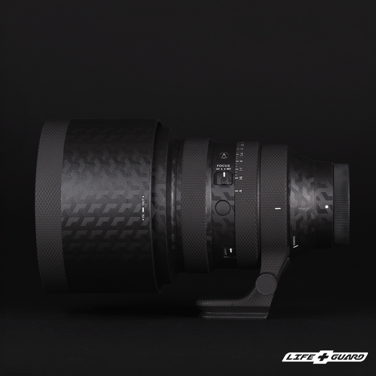 LIFE+GUARD 鏡頭貼膜安裝示意，適用 SIGMA 135mm F1.4 DG ART