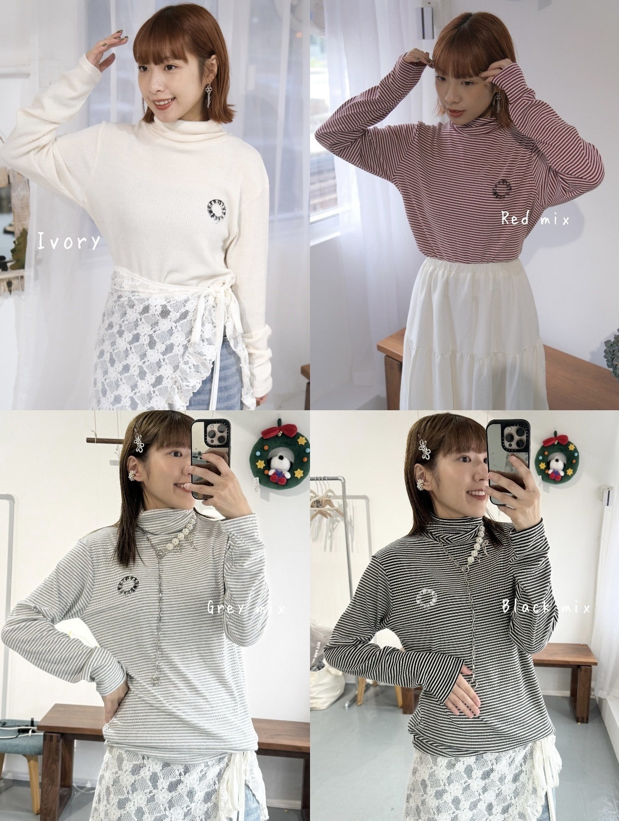 小寬鬆logo橫條Top