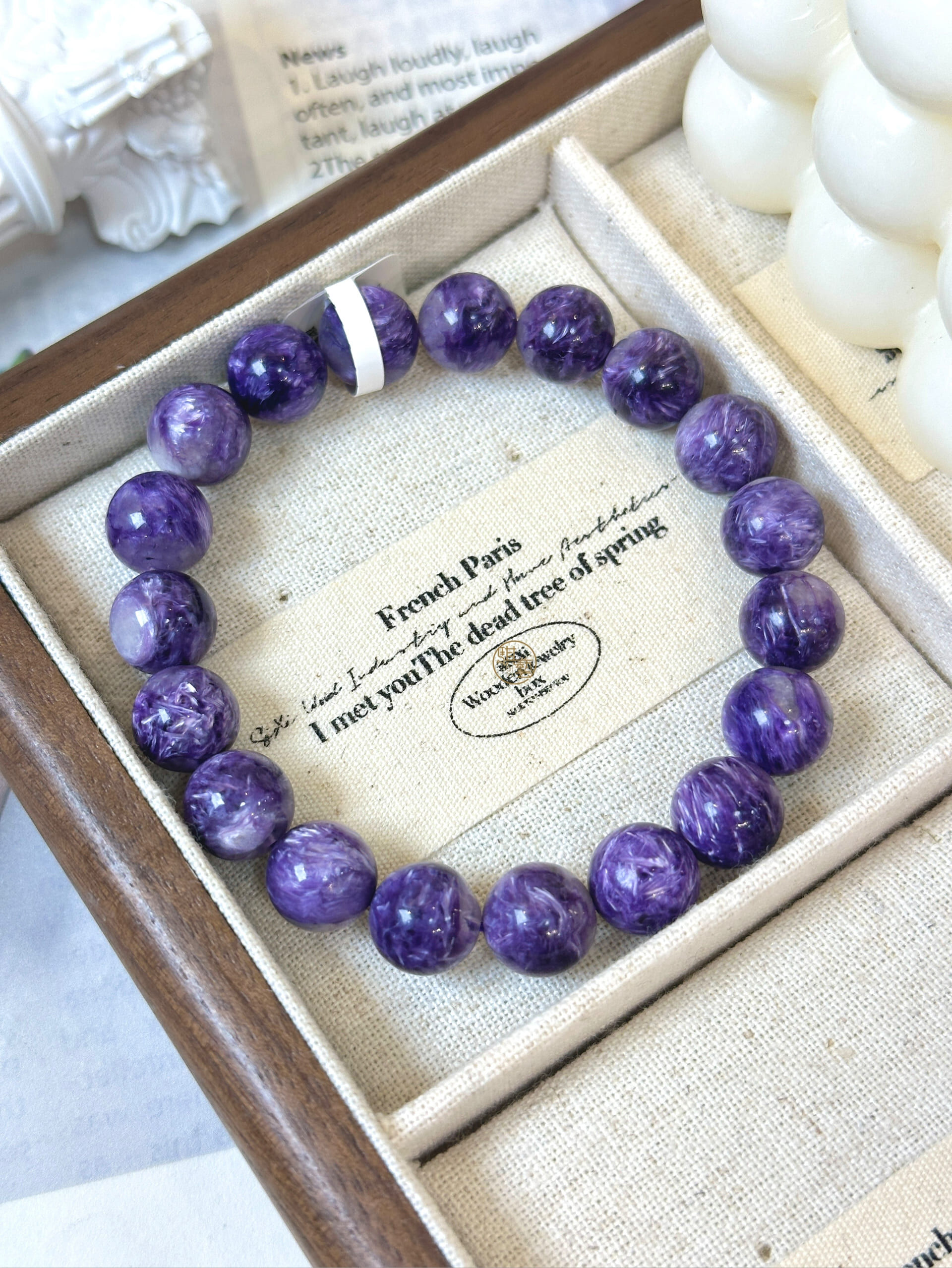 高品紫龍晶 10mm+｜強效轉化 × 情緒淨化 × 靈性提升