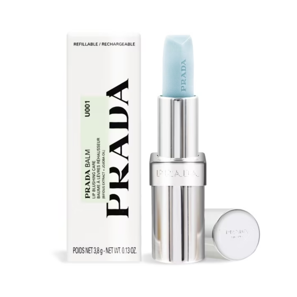 PRADA - 普拉達 Blushing Care 光變色潤唇膏 #U001 Astral Pink 莫測藍 3.8g