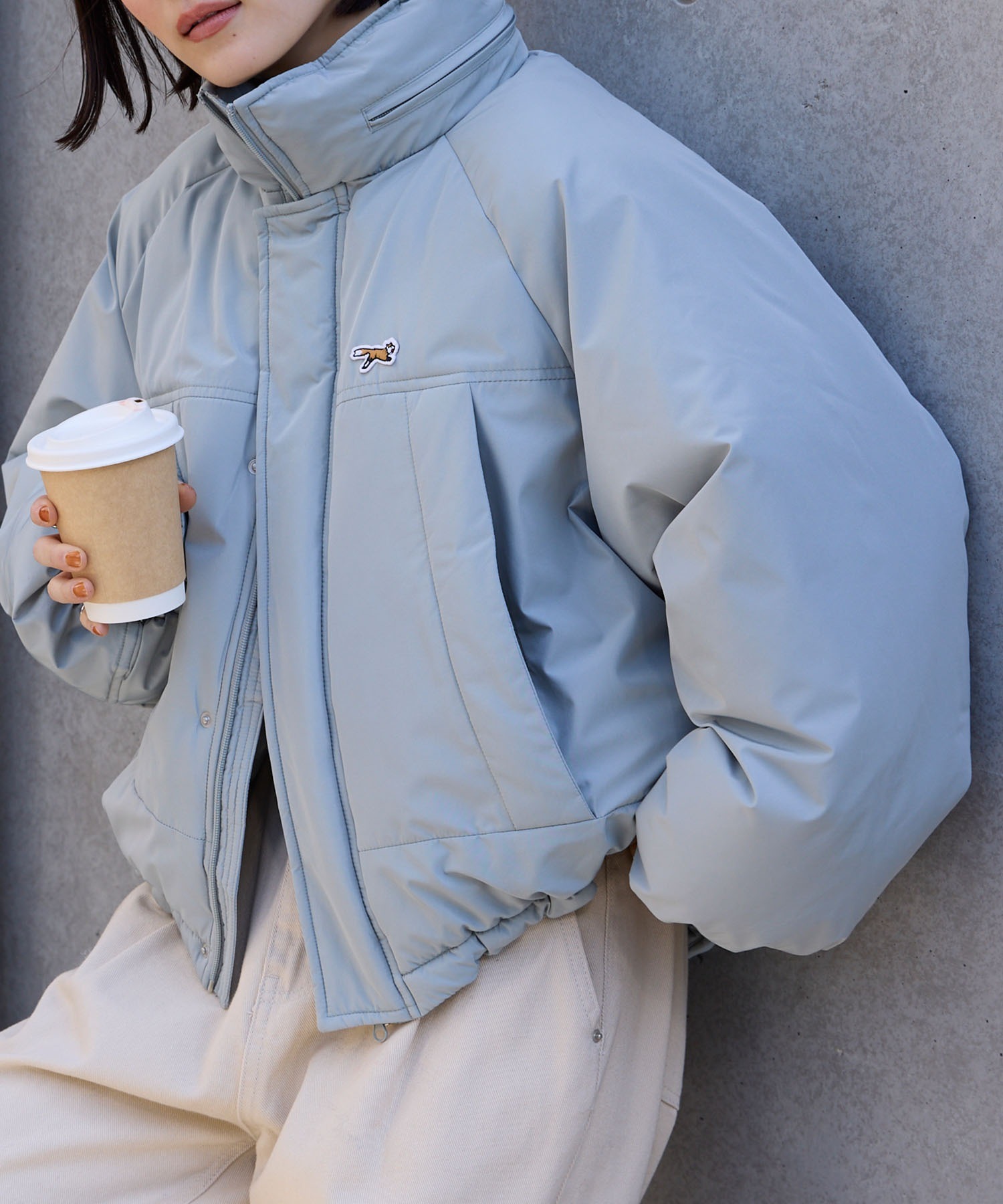 🇯🇵 PENNEYS X MONO-MART 狐狸 刺繡LOGO 抽繩怪獸外套 連帽外套 可拆卸 鋪棉 保暖 防風 防潑水 / 預購