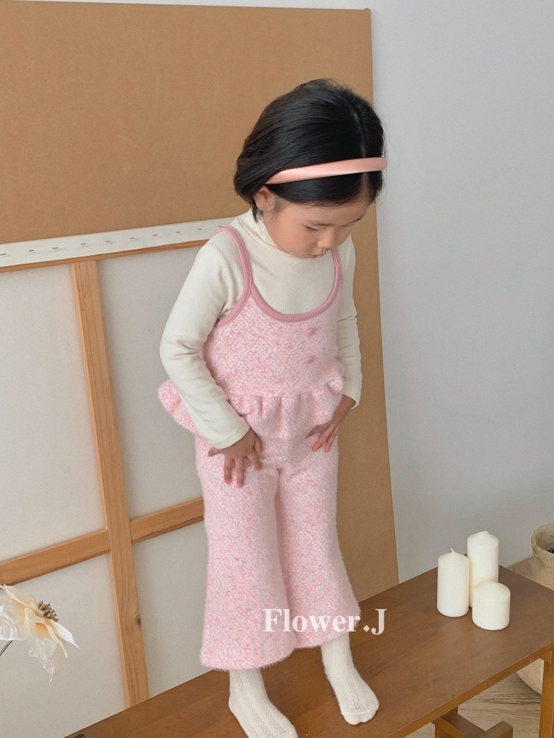 韓國🇰🇷Flower.J 菱格圖騰毛絨套裝(XS-XL)