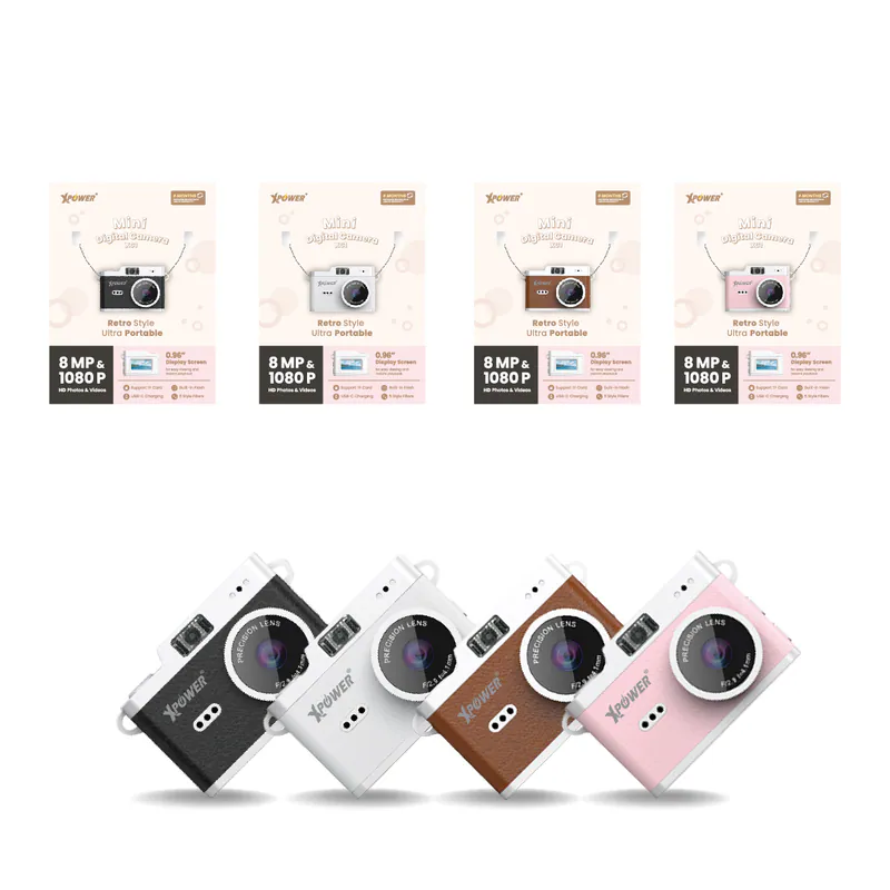 XPower XC-1 迷你數碼相機 XC1 (0.96寸顯示屏 不妨礙拍攝美照)