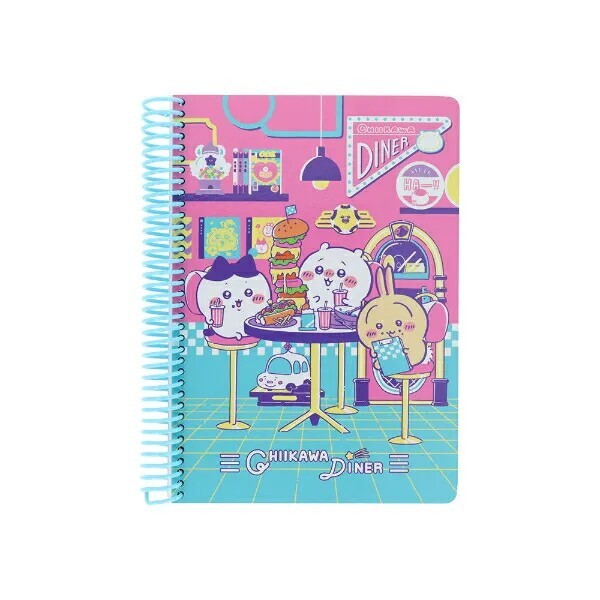 Chiikawa Lunch Spiral Notebook B6