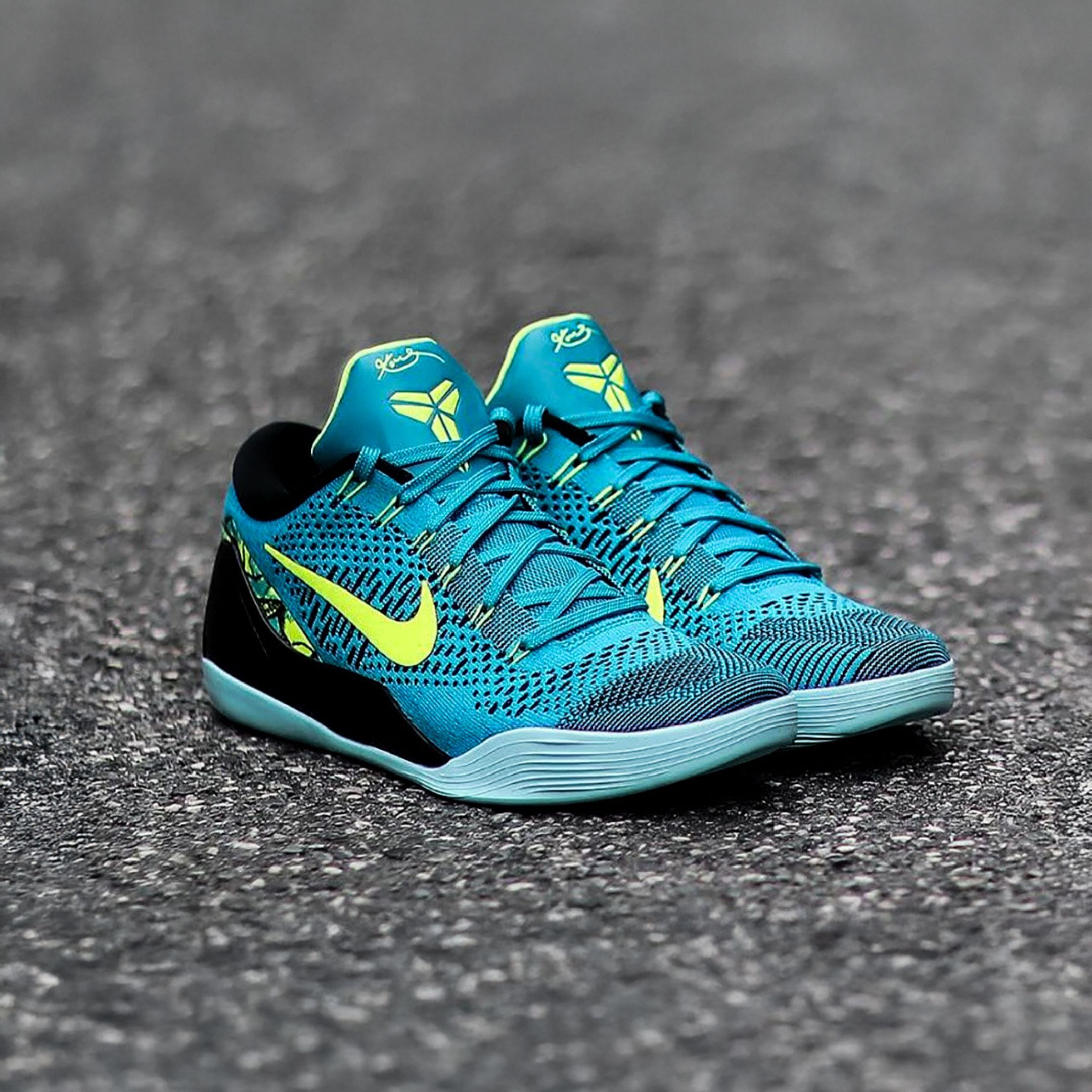 NICEDAY 代購 Nike Kobe 9 Elite Perspective 科比 老大 藍綠 綠藍 籃球鞋 實戰 籃球鞋 IO3673-400