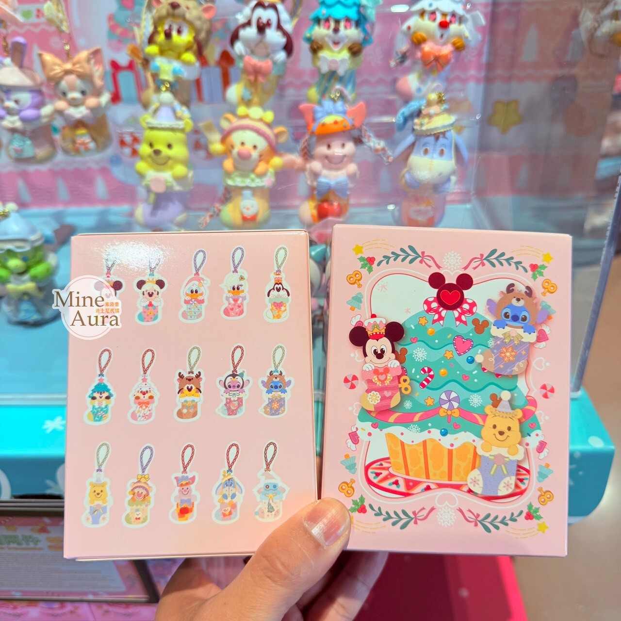 聖誕襪系列 米奇和朋友們系列 造型 掛飾 擺飾品 盲選盒 盲盒 -上海迪士尼樂園