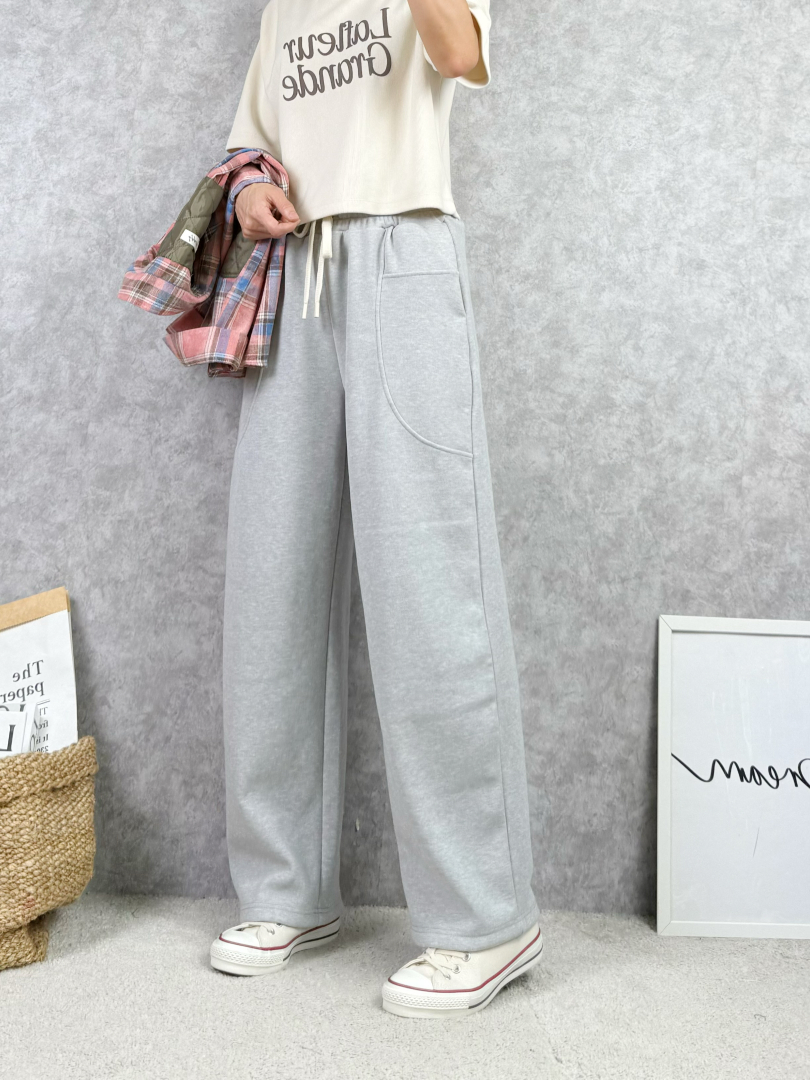 輕盈保暖不掉毛｜大口袋設計抓絨褲⚡️搶現貨⚡️