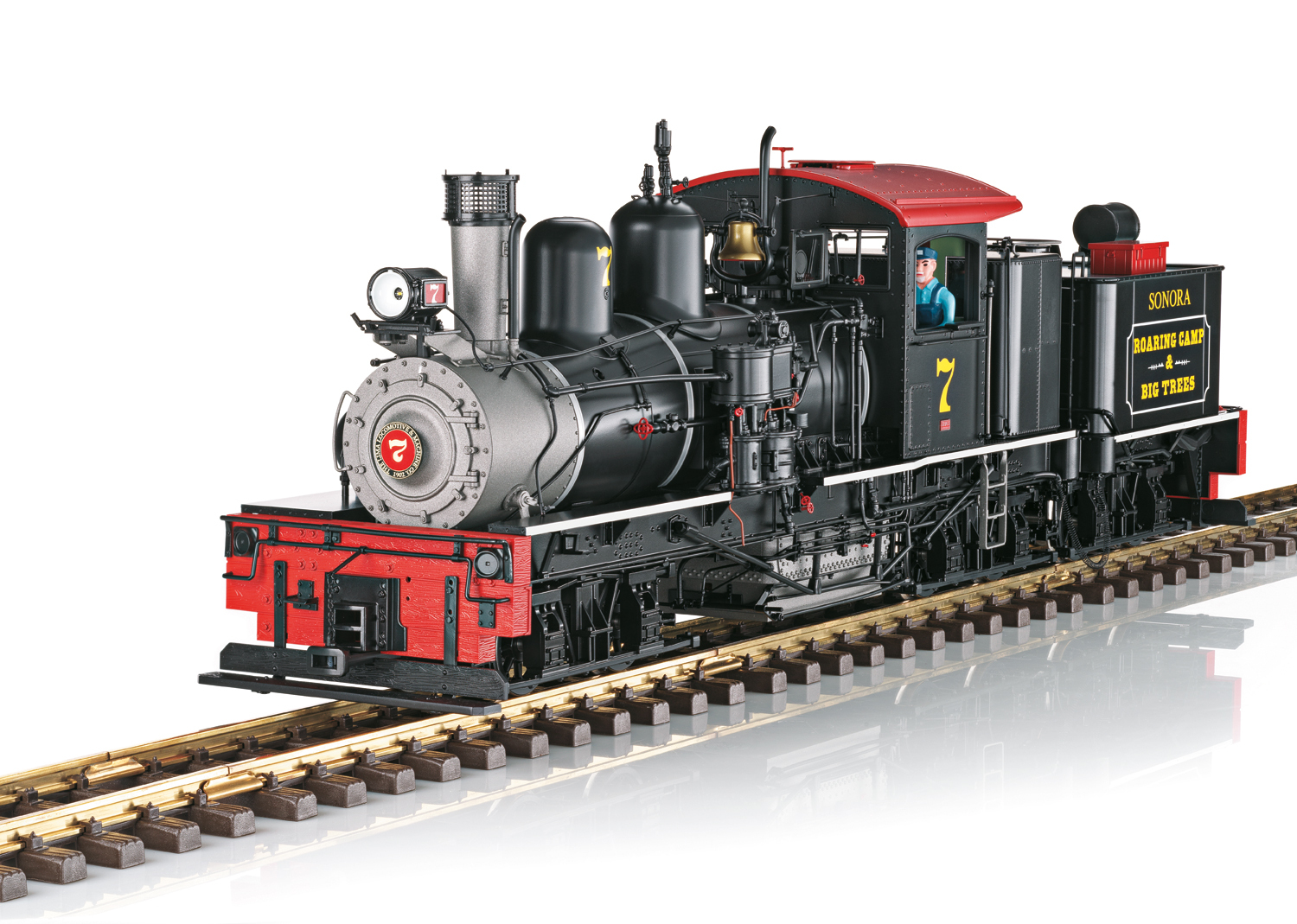 LGB 26701 G規 RC & BT RR 謝伊式數位音效冒煙蒸汽機車 7號