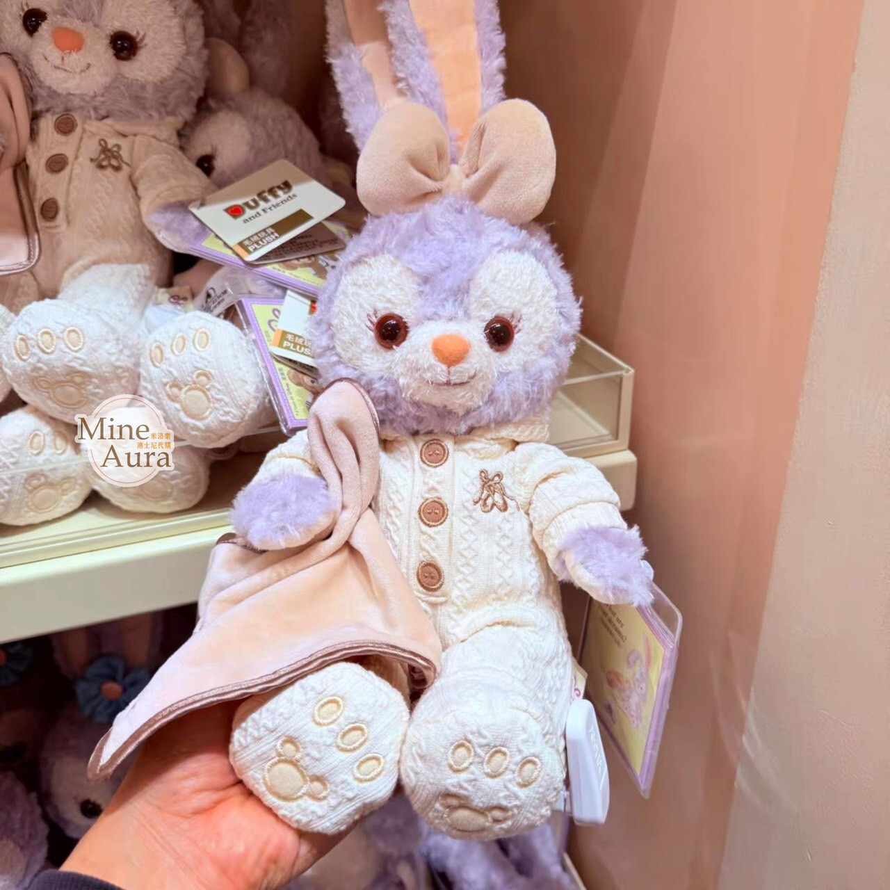 晚安寶貝 史黛拉露 星黛露 StellaLou 睡衣抓毯子 造型 娃娃 玩偶 -上海迪士尼樂園