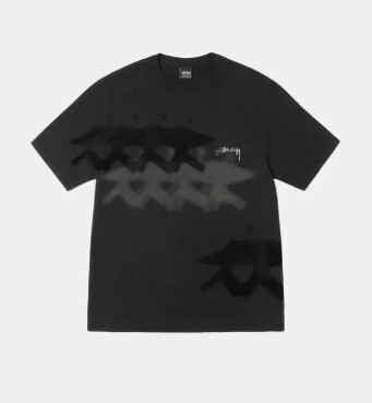 2025SS STUSSY LOW TIDE TEE PIGMENT DYED 浮水印 衝浪 小人 短T