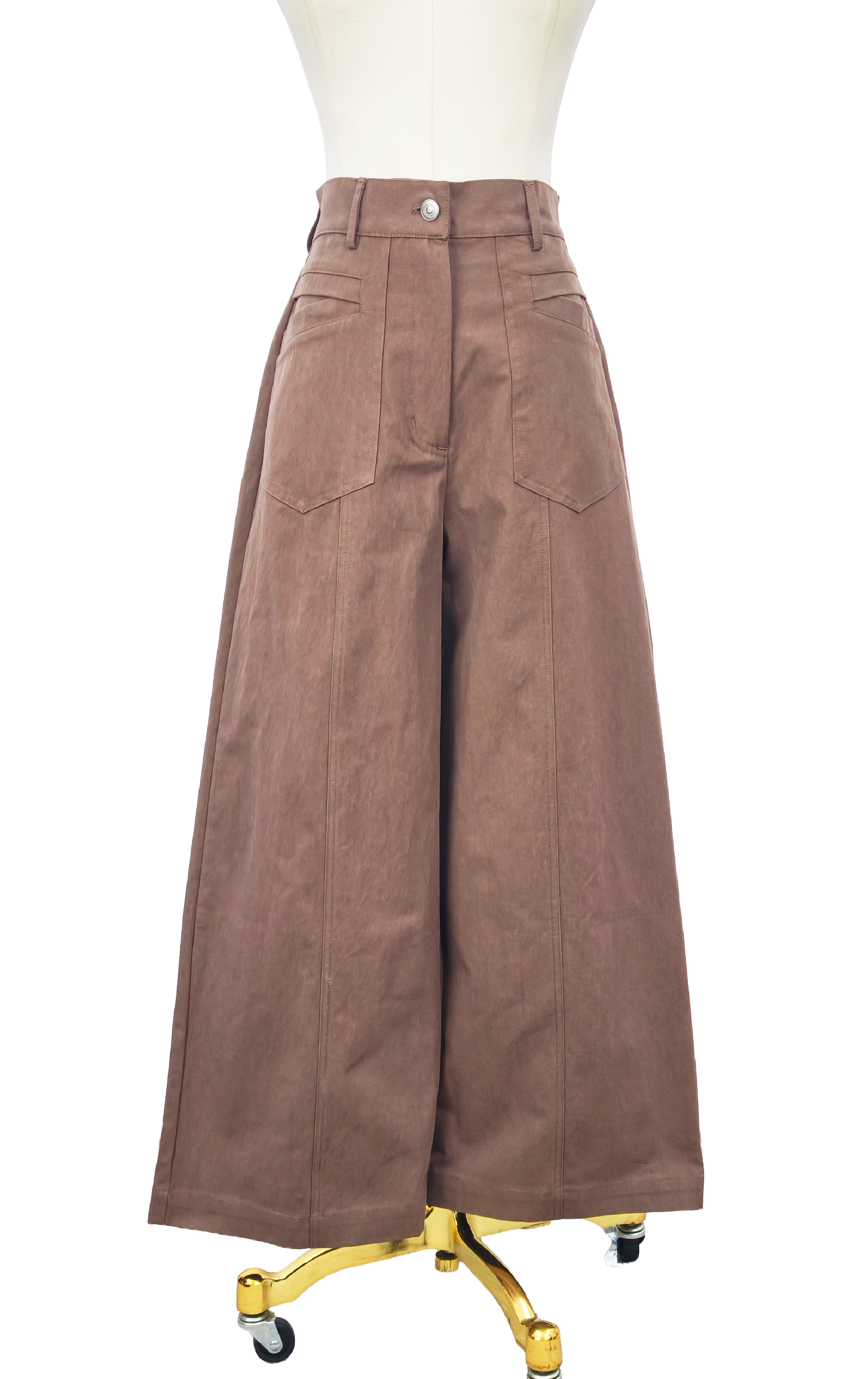 闊腳剪裁長褲 PT0131