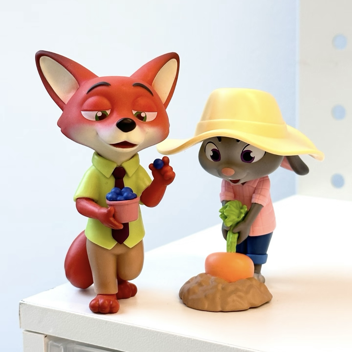 <正版授權>動物方城市2 最佳拍檔系列盲盒 尼克 茱蒂 公仔 擺件