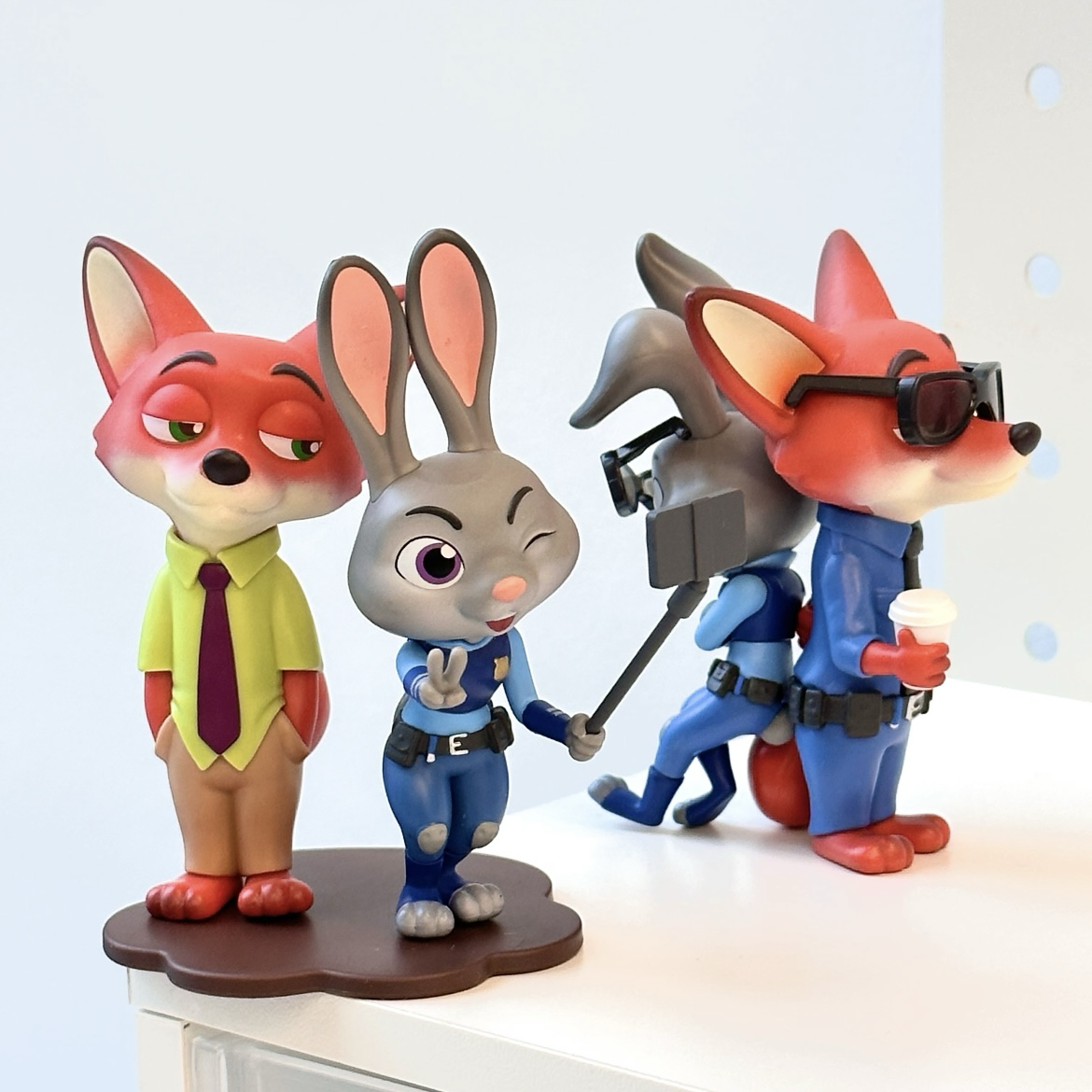 <正版授權>動物方城市2 最佳拍檔系列盲盒 尼克 茱蒂 公仔 擺件