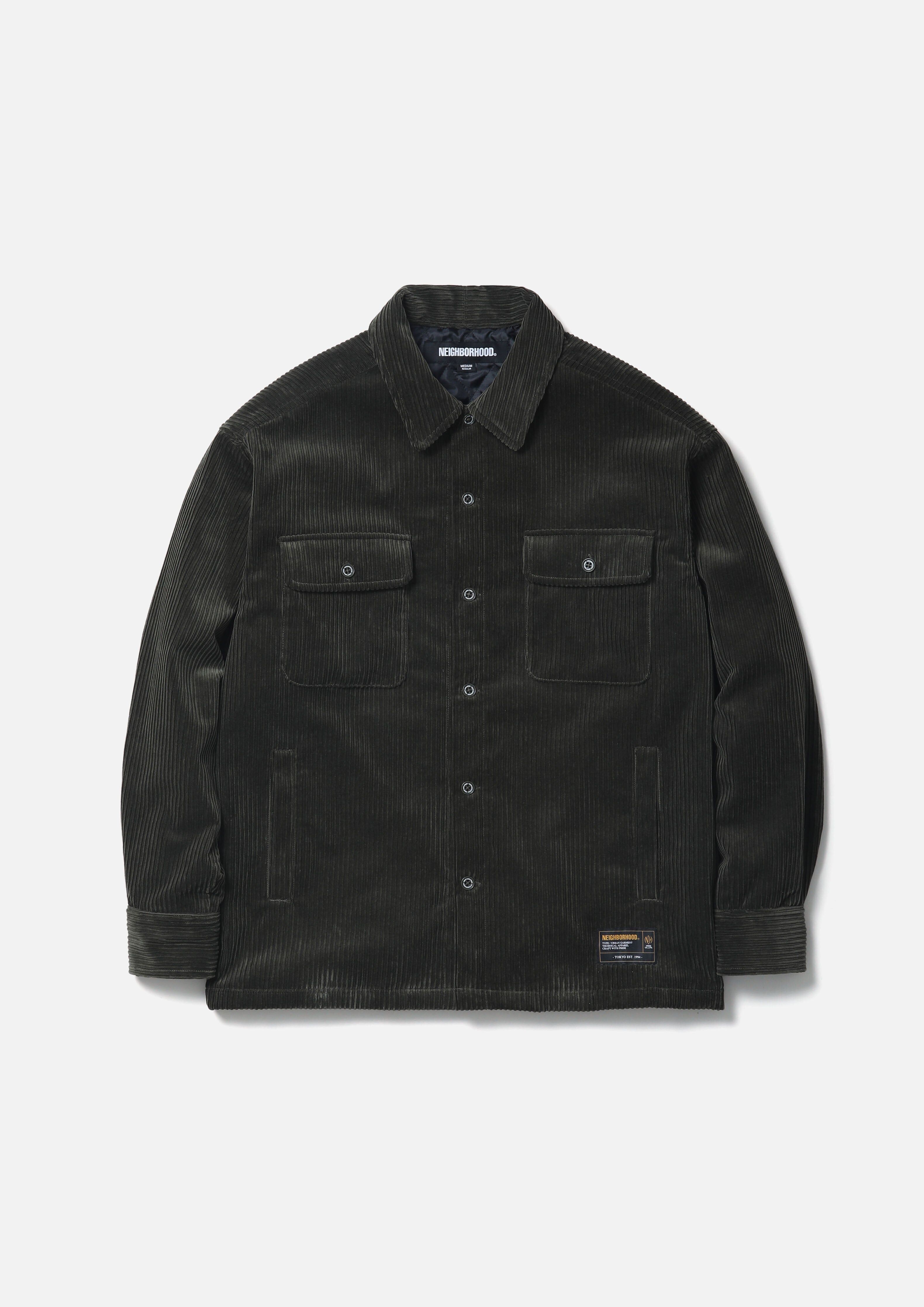 『代購商品』2025AW NEIGHBORHOOD NBHD CORDUROY CPO SHIRT LS 襯衫 外套 252TSNH-SHM05