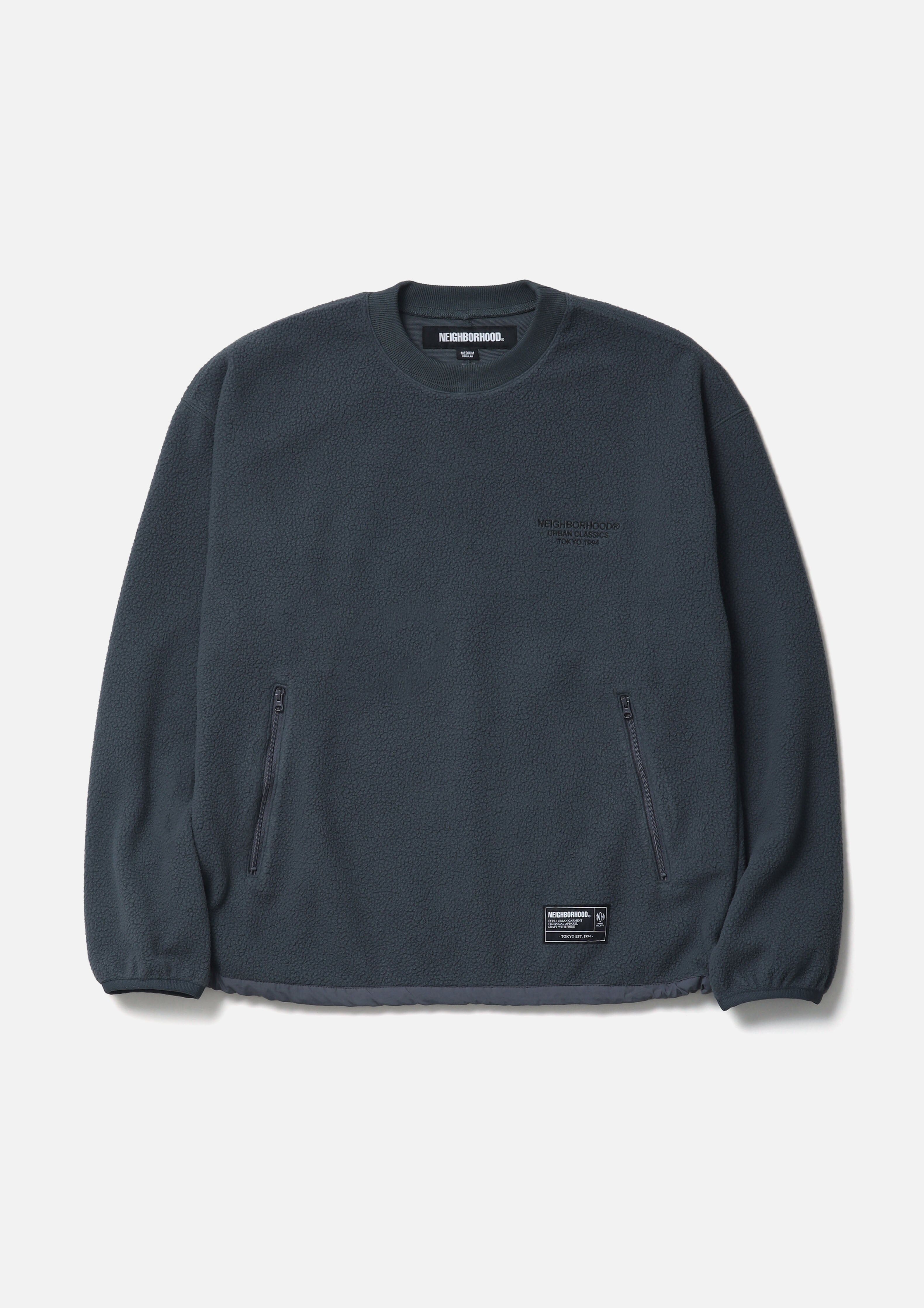 『代購商品』2025AW NEIGHBORHOOD NBHD FLEECE CREWNECK LS 搖粒絨 長T 252FPNH-CSM01