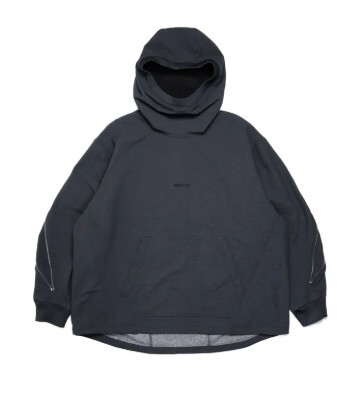 2023AW OqLiq unzip hoodie 機能 刺繡 LOGO 帽T