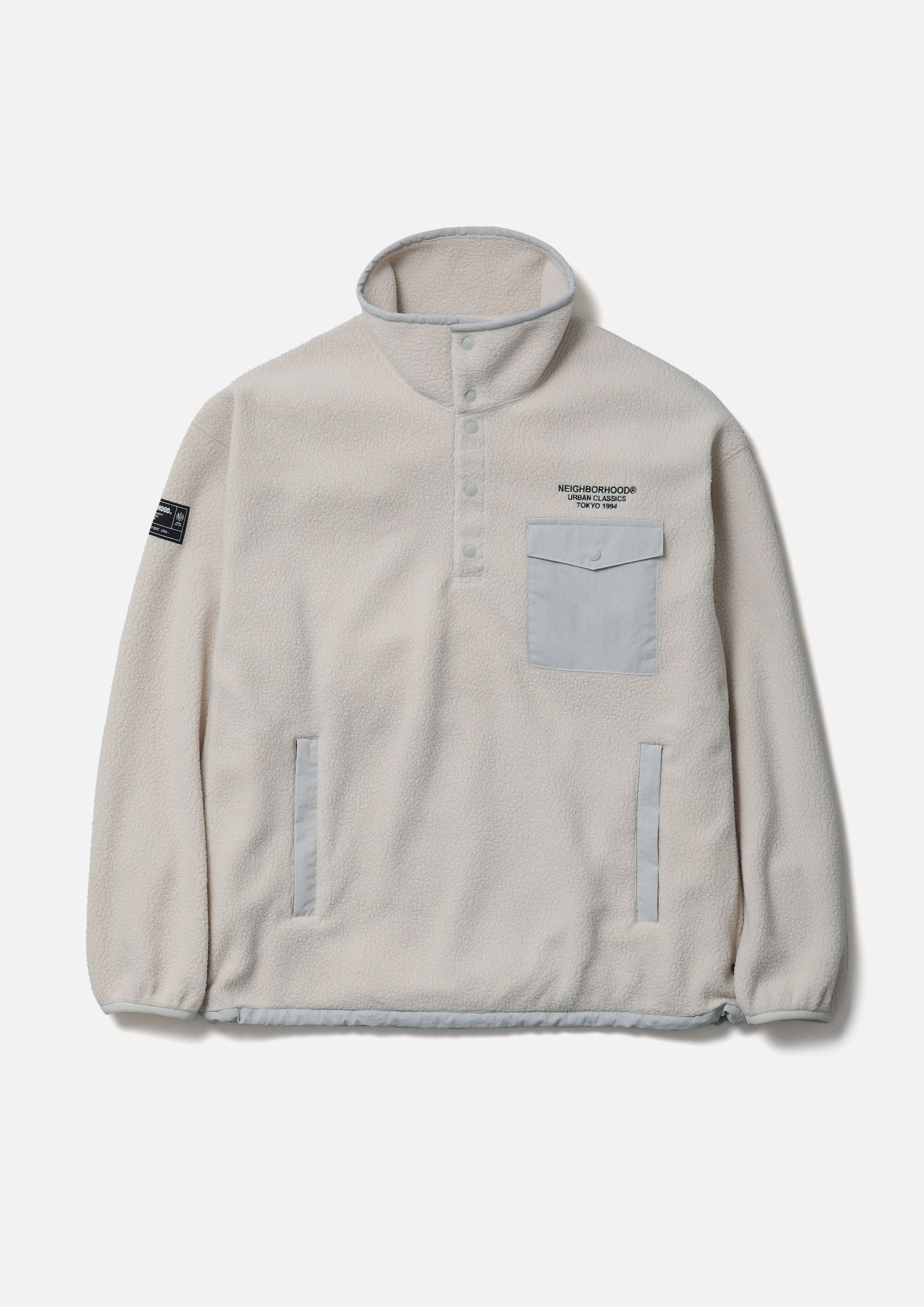 『代購商品』2025AW NEIGHBORHOOD NBHD FLEECE STAND COLLAR LS 搖粒絨 長T 252FPNH-CSM02