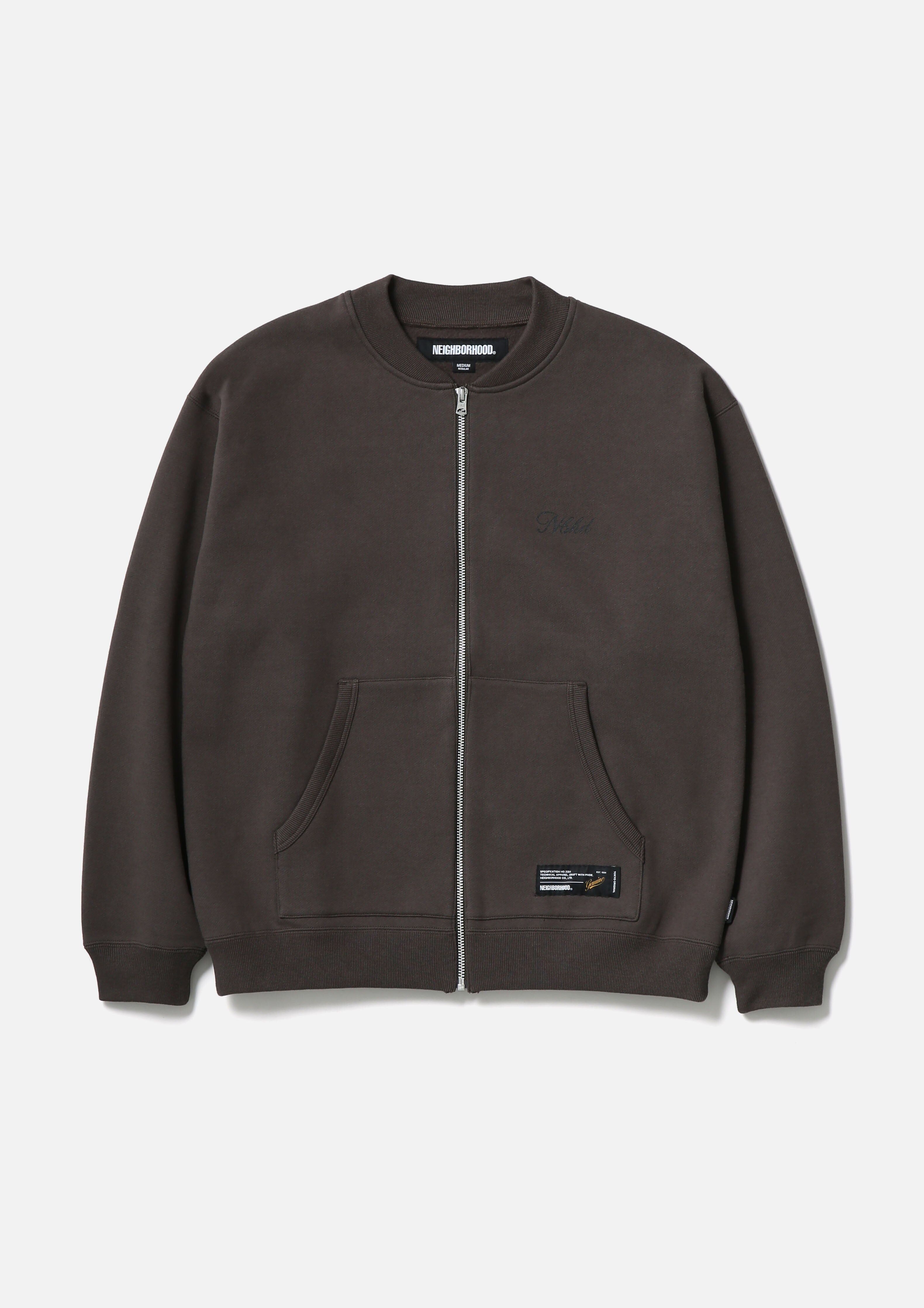 『代購商品』2025AW NEIGHBORHOOD NBHD PLAIN SWEAT ZIP JACKET LS 外套 252UWNH-CSM06