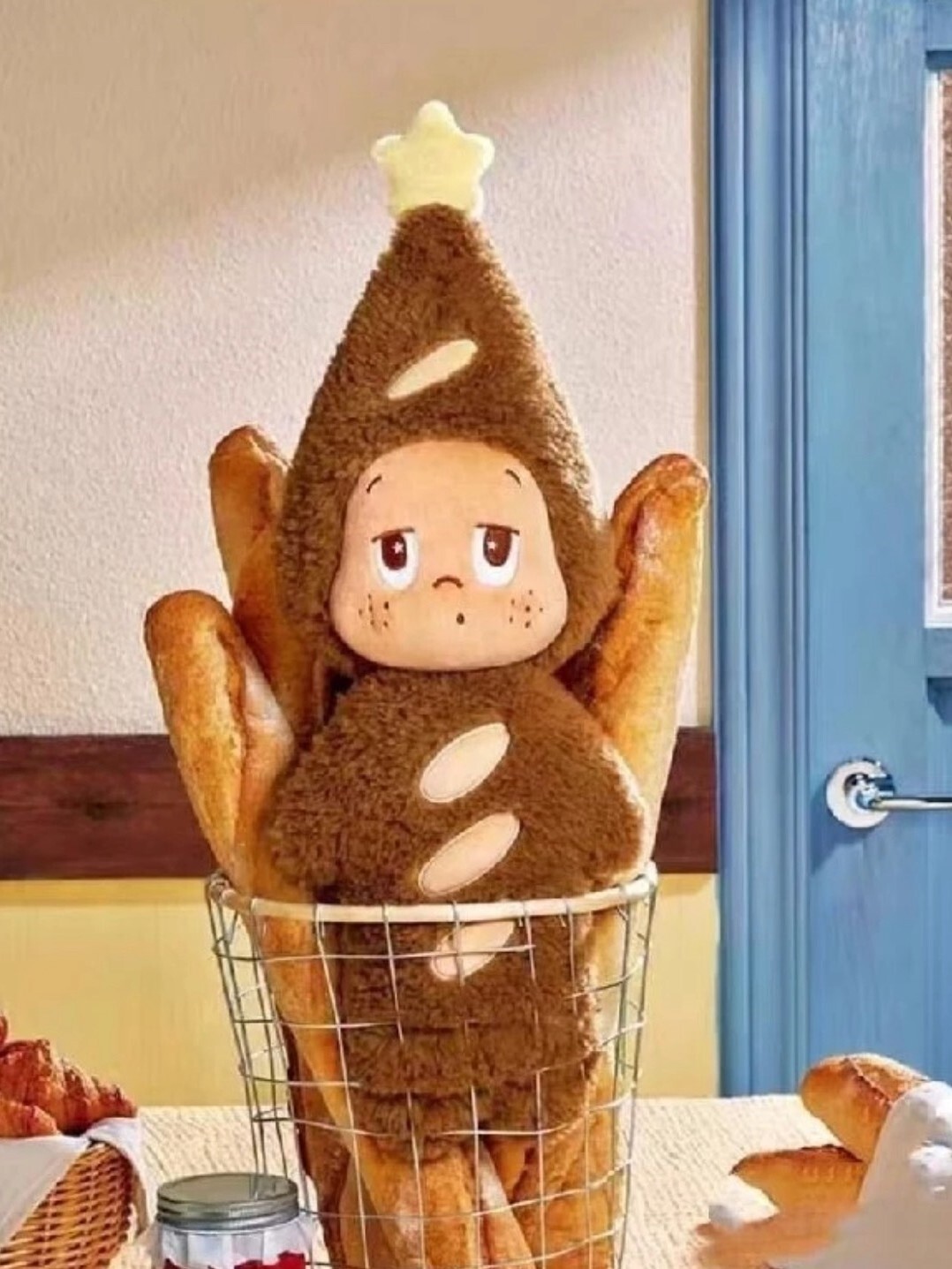 POPMART 泡泡瑪特 TWINKLE TWINKLE 星星人 法棍毛絨抱枕