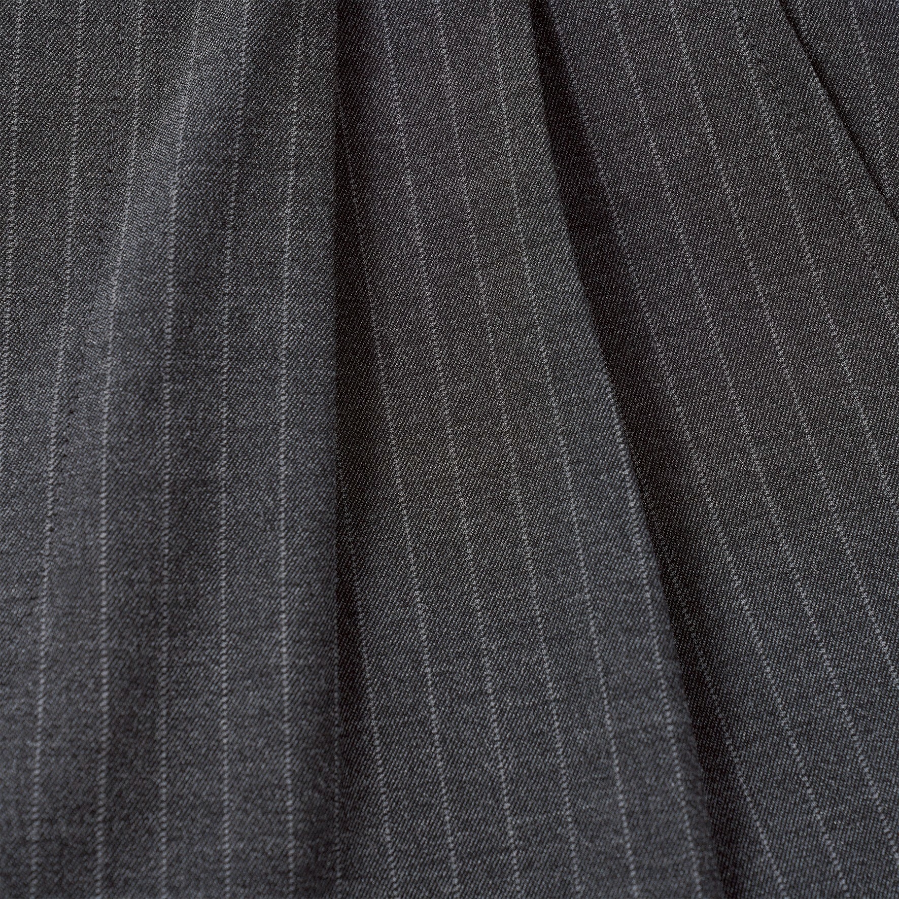 SBG 直條紋厚磅彈力彎刀西裝褲 SB8015