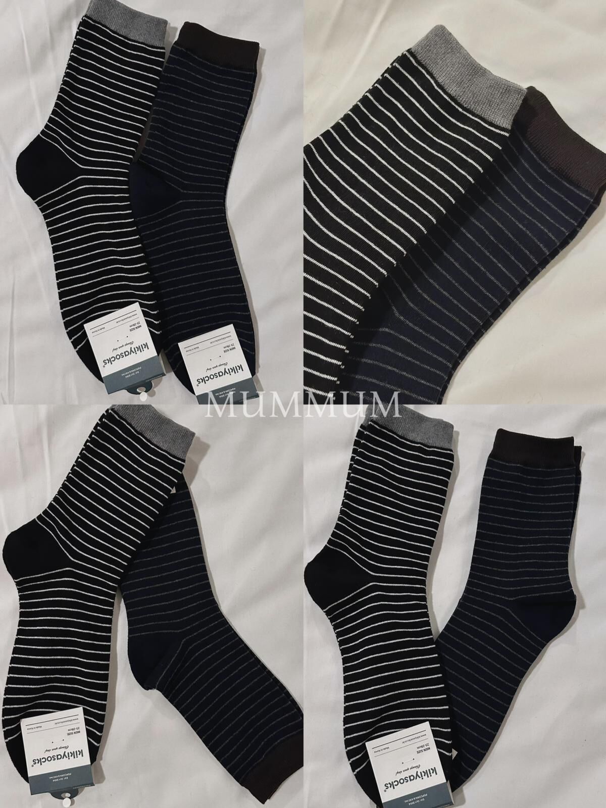 ac911/幼橫條紋路襪