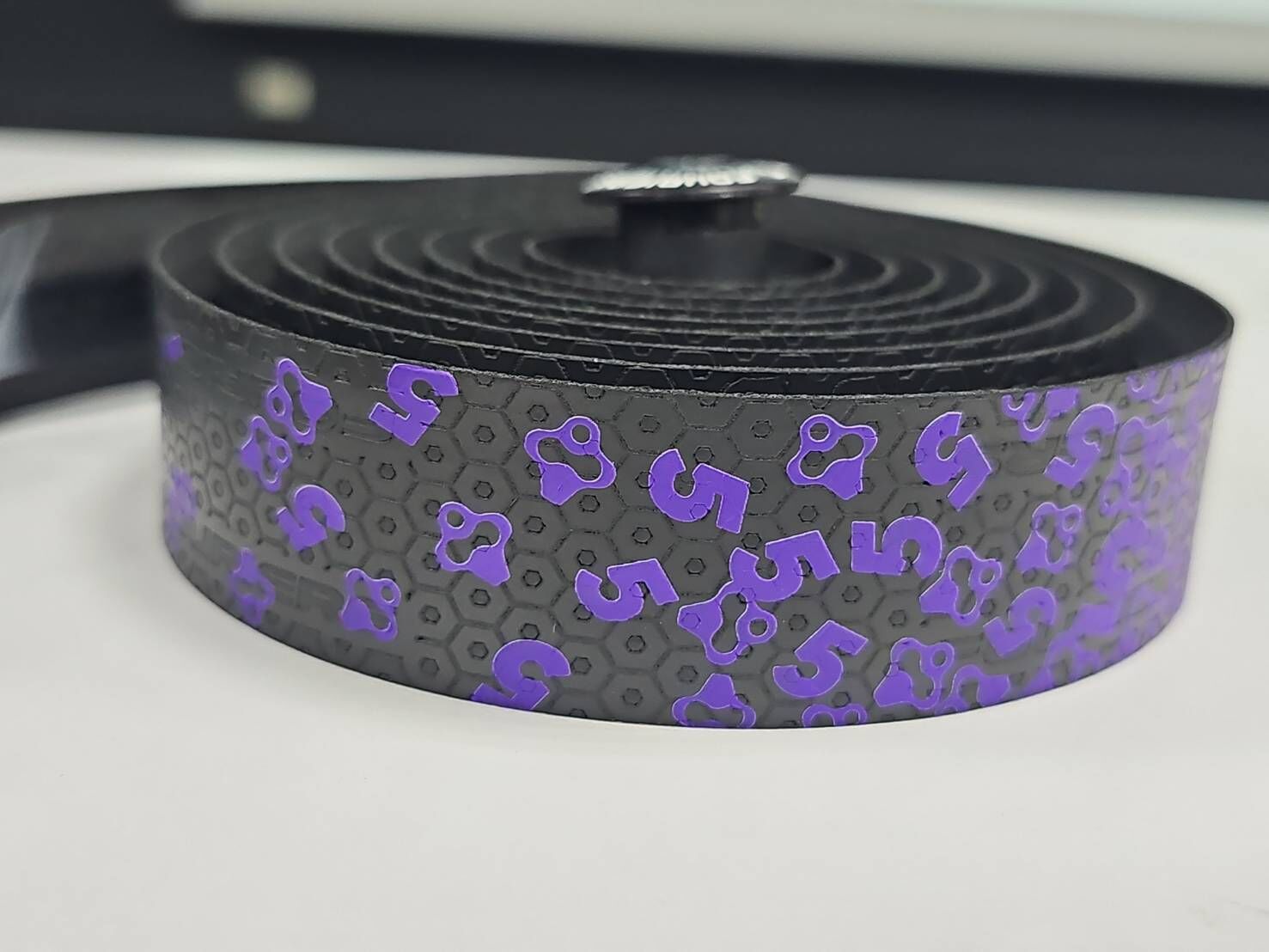 FOURIERS 富律業 5mm 厚度吸震手把帶 BP-S010 紫色 止滑把帶 防震車把帶 重量128g 不沾膠背膠 公路車 礫石車 登山車
