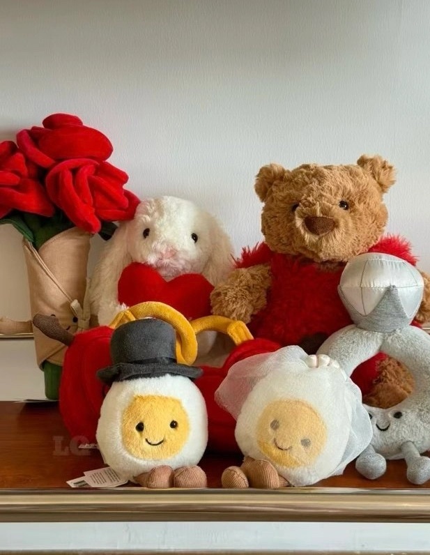 代購- JELLYCAT 情人節系列 玩偶 毛絨公仔