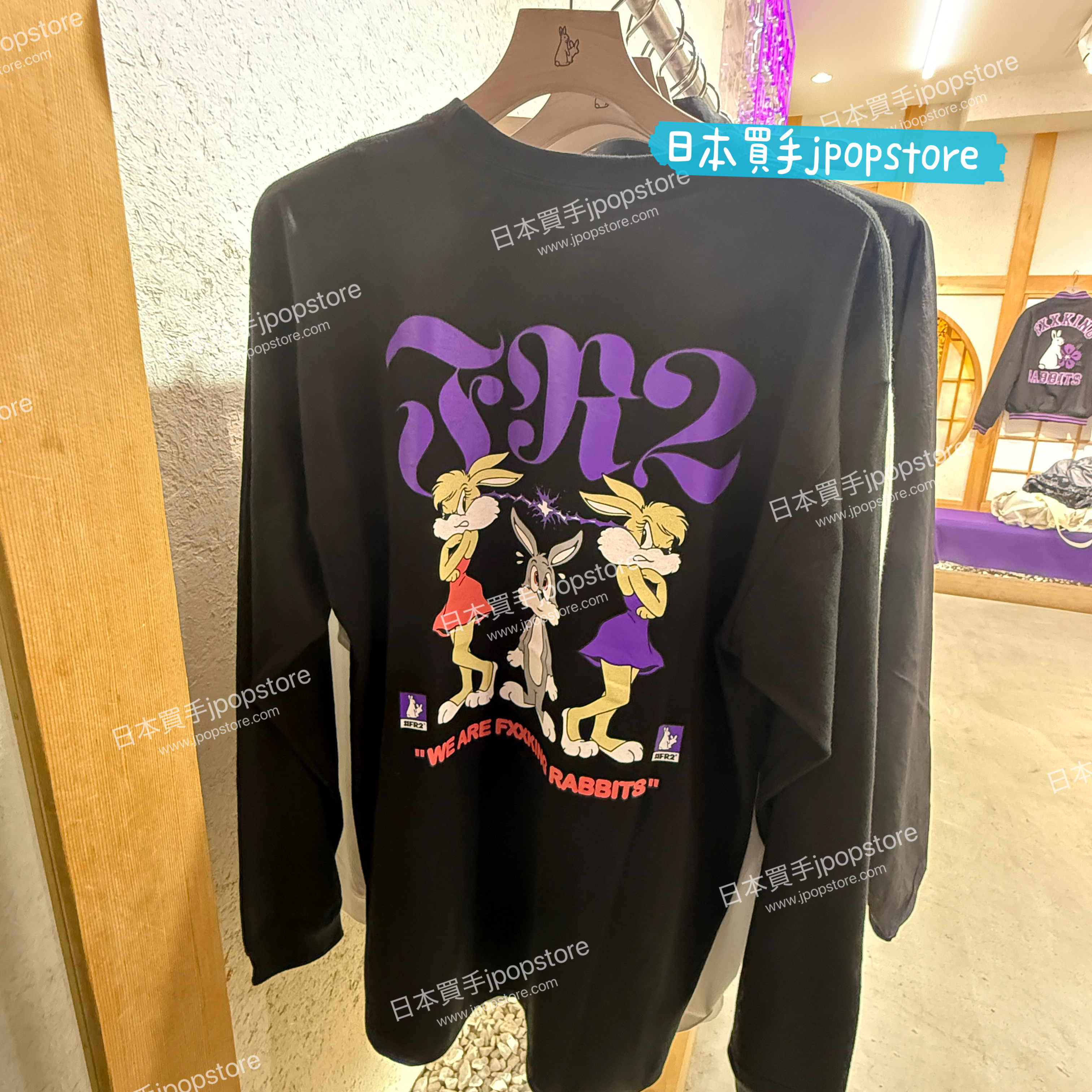 FR2 撫子  Rabbit Sparks Long sleeve T shirt