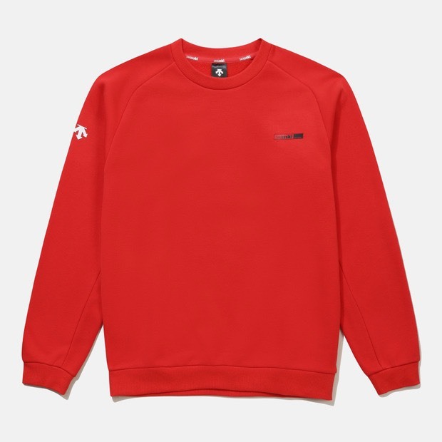 DESCENTE 迪桑特 大學TEE 紅色