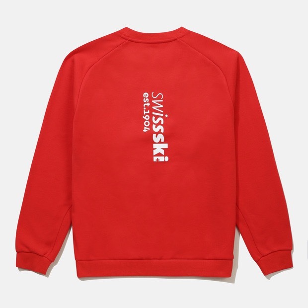 DESCENTE 迪桑特 大學TEE 紅色