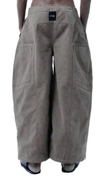 2025AW P-23 M-EX PANTS 水洗 洗舊 復古 超硬挺 寬版 彎刀褲 長褲 褲子