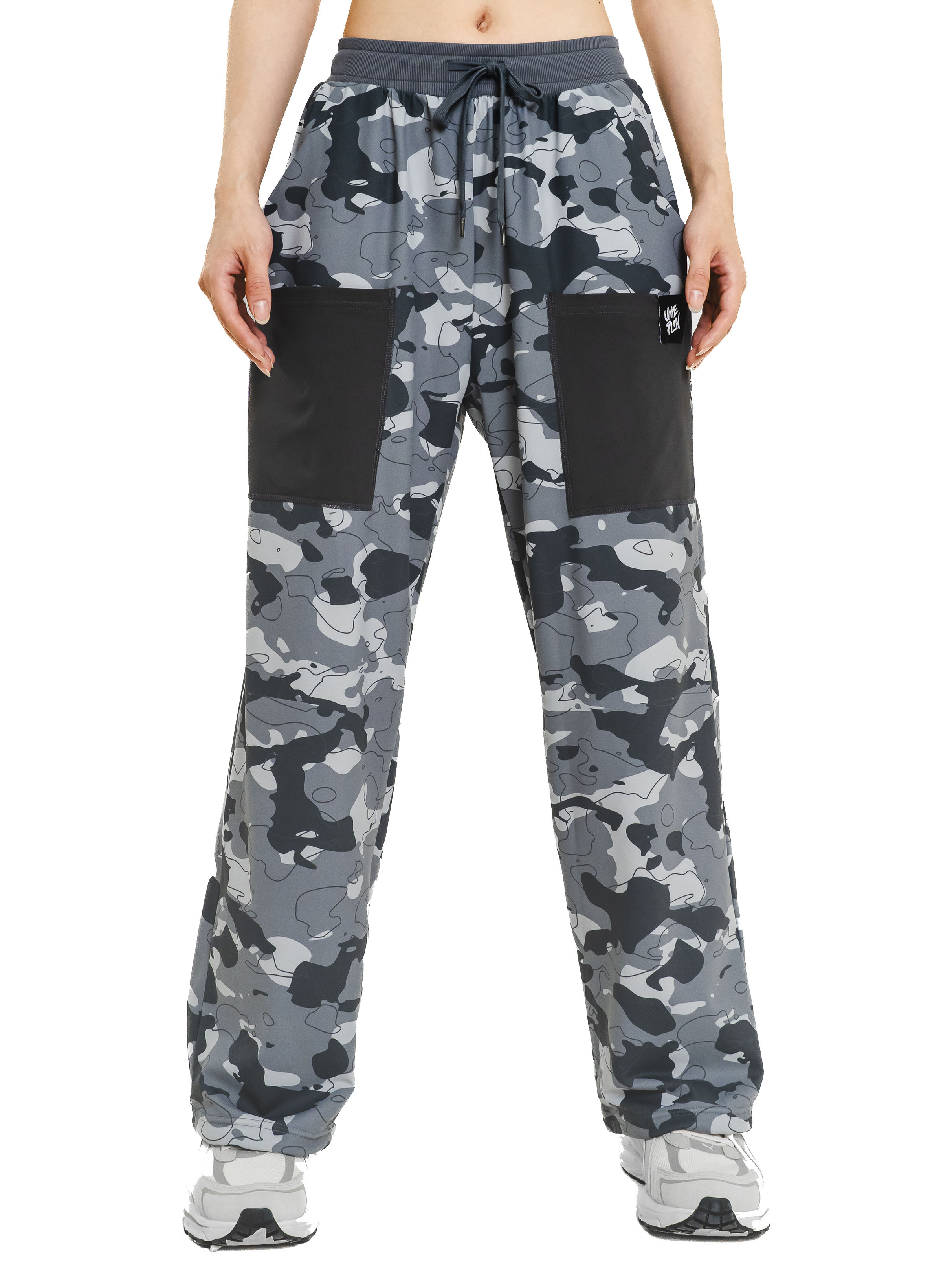 灰迷彩寬褲 灰迷彩 T0036GC