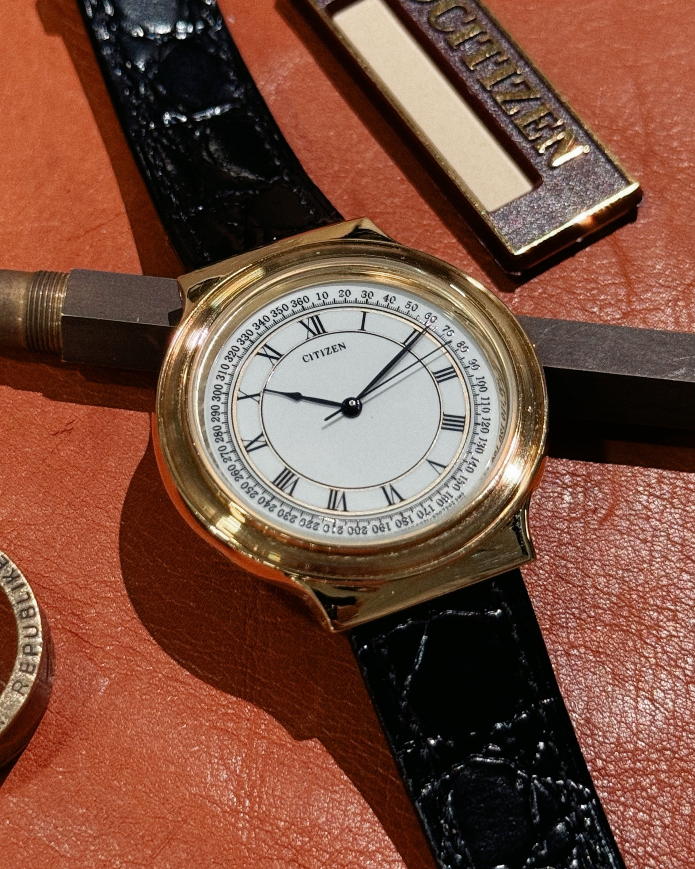 CITIZEN 80年代 已停產 絕版 復古錶 C0386